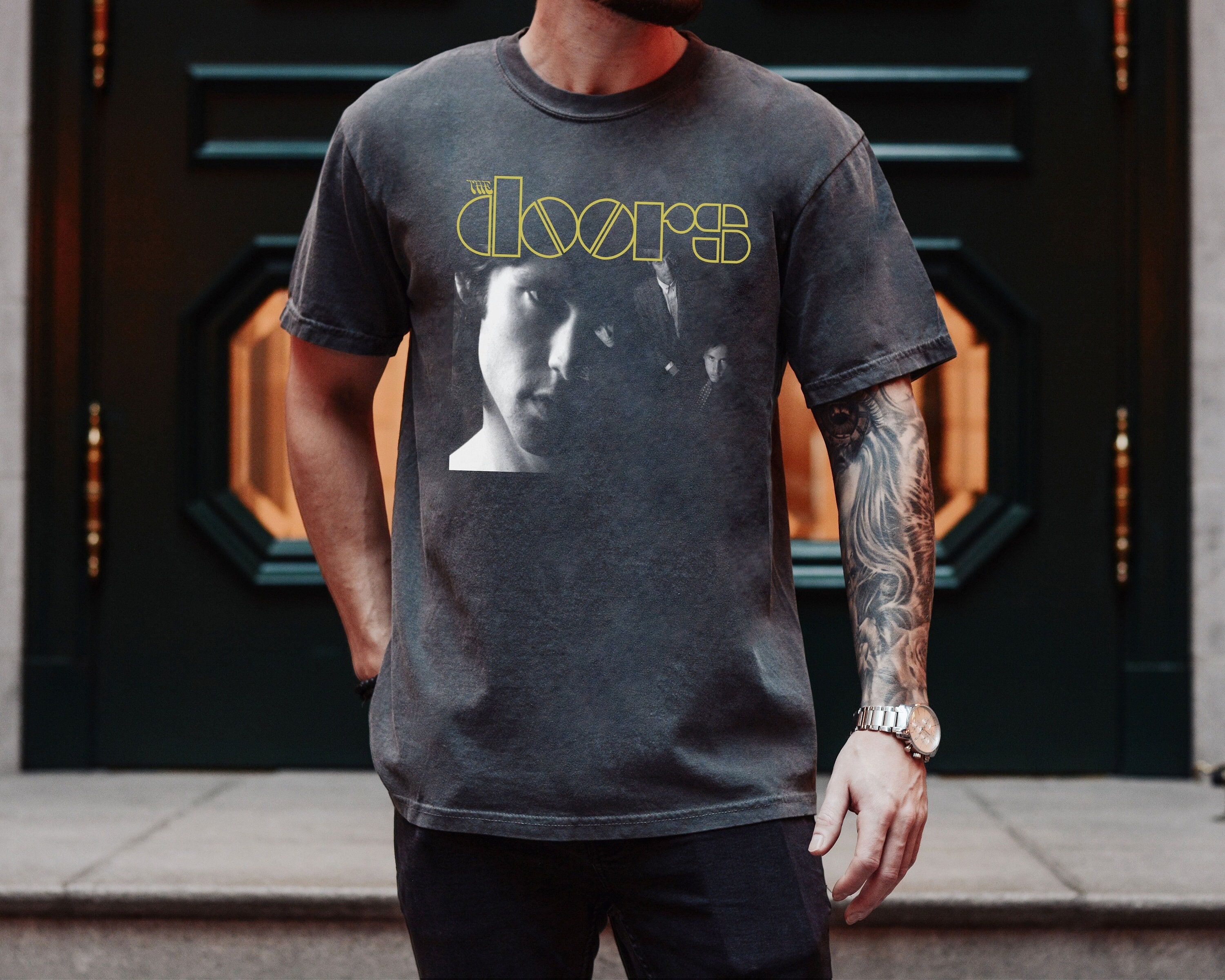 The Doors 1967 Album Cover T-Shirt on Vintage