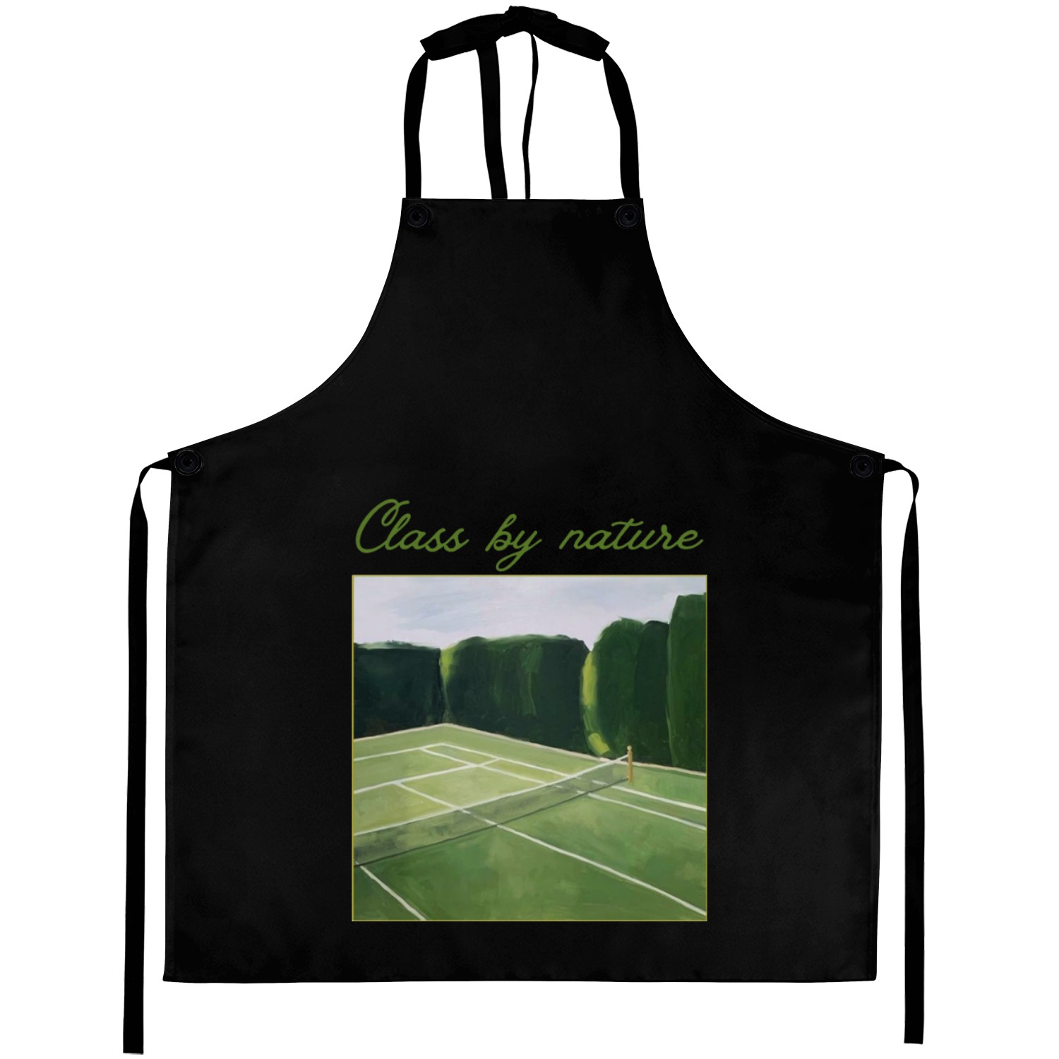 Class by nature. Aprons