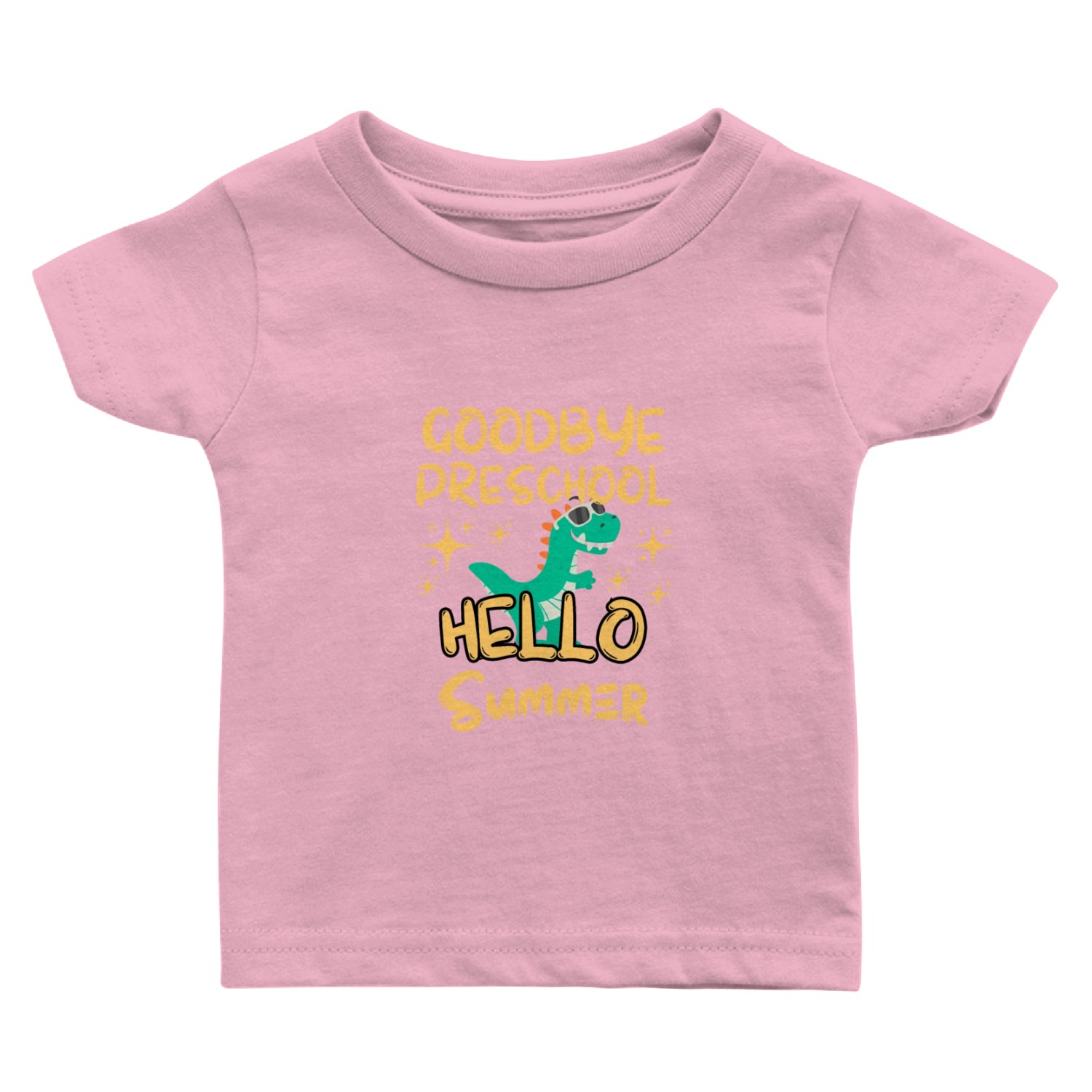 Goodbye Preschool Hello Summer Baby T Shirts