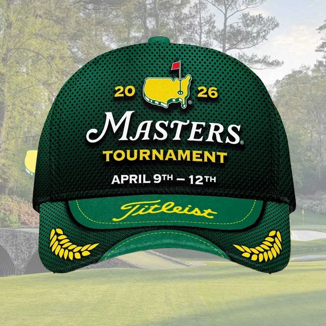 Master Augusta National 2026 Tournament AOP Baseball Cap Gift Fan