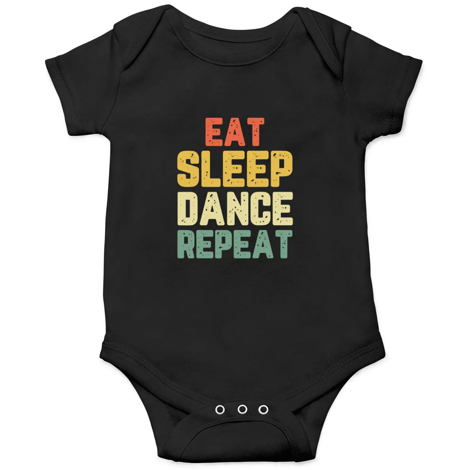 Eat Sleep Dance Repeat Dancing Dancer Vintage T Sh Onesies