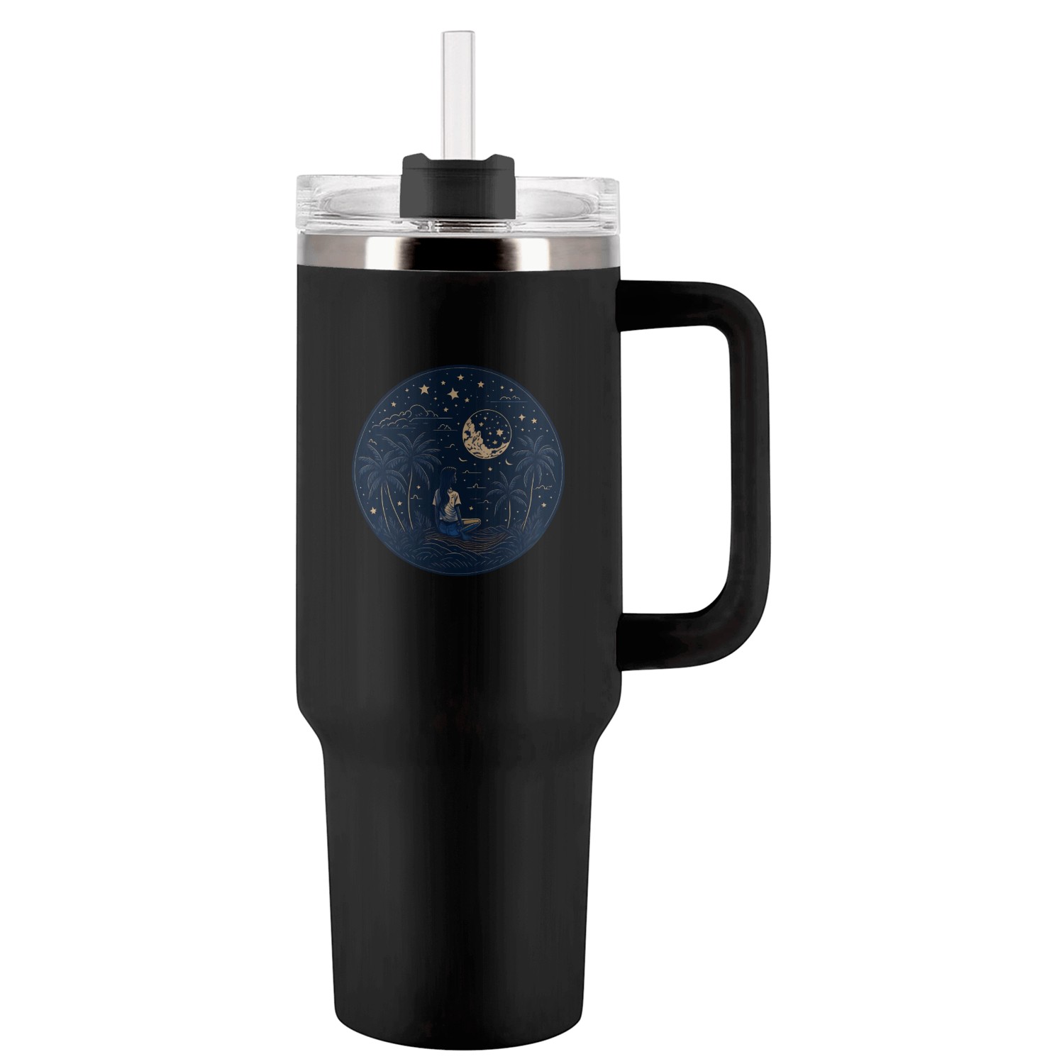 nature is my medecine Tumblers 40 Oz With Handle