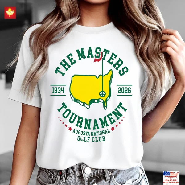The Masters 2026 Augusta National Golf Club Tournament T-Shirt