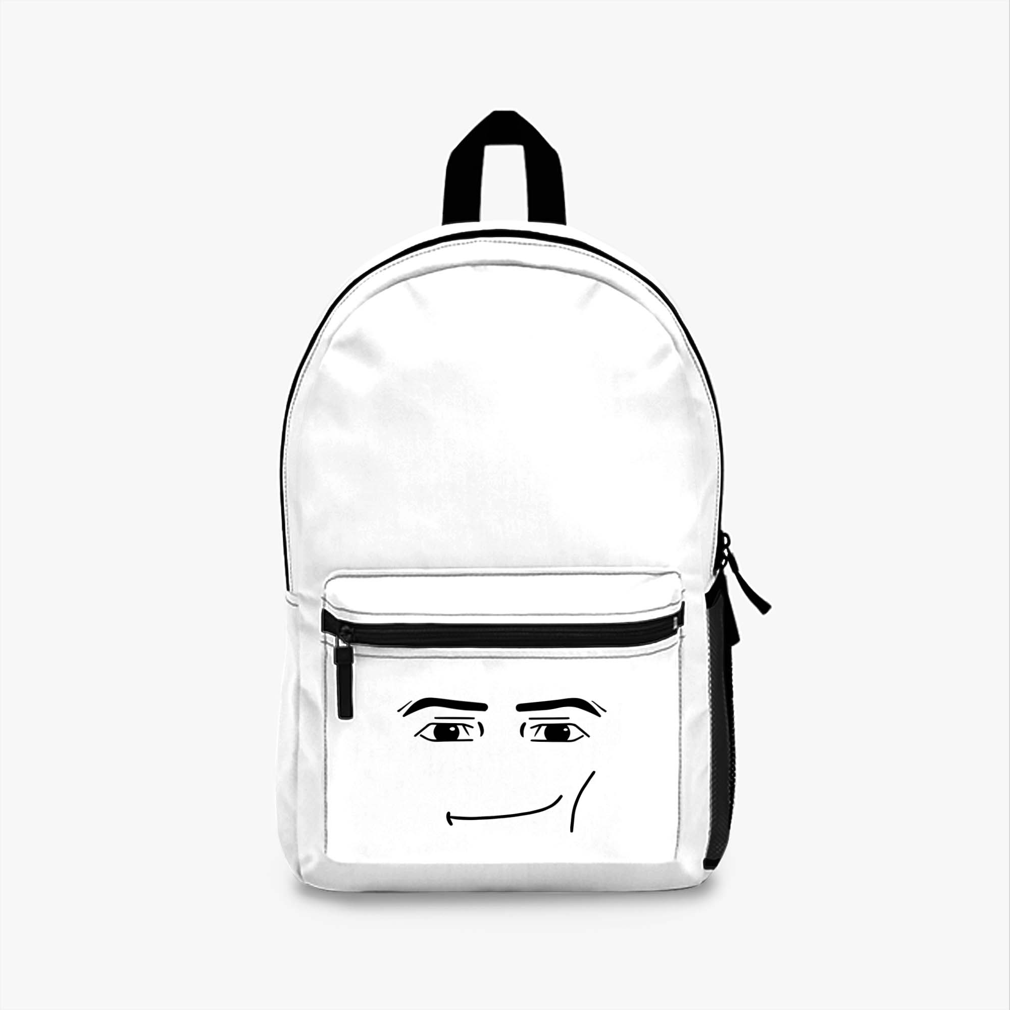 Man Face Backpack, Back to School Gift for Kids