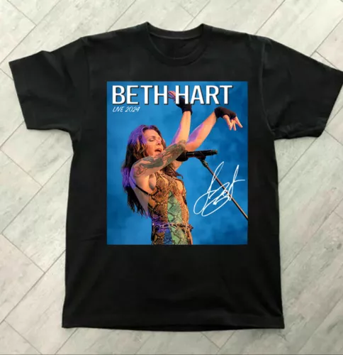 Beth Hart Singer Live 2024 Signature Tour Unisex T-Shirt