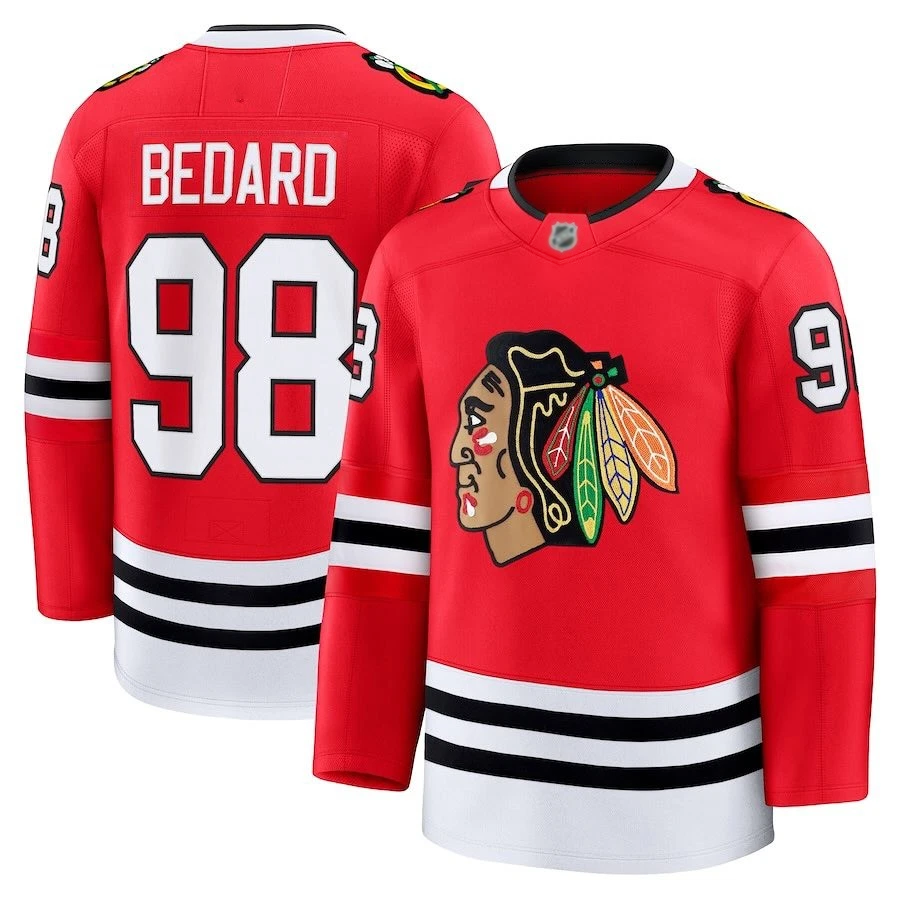 Bedard Chicago Blackhawk Hockey Jersey