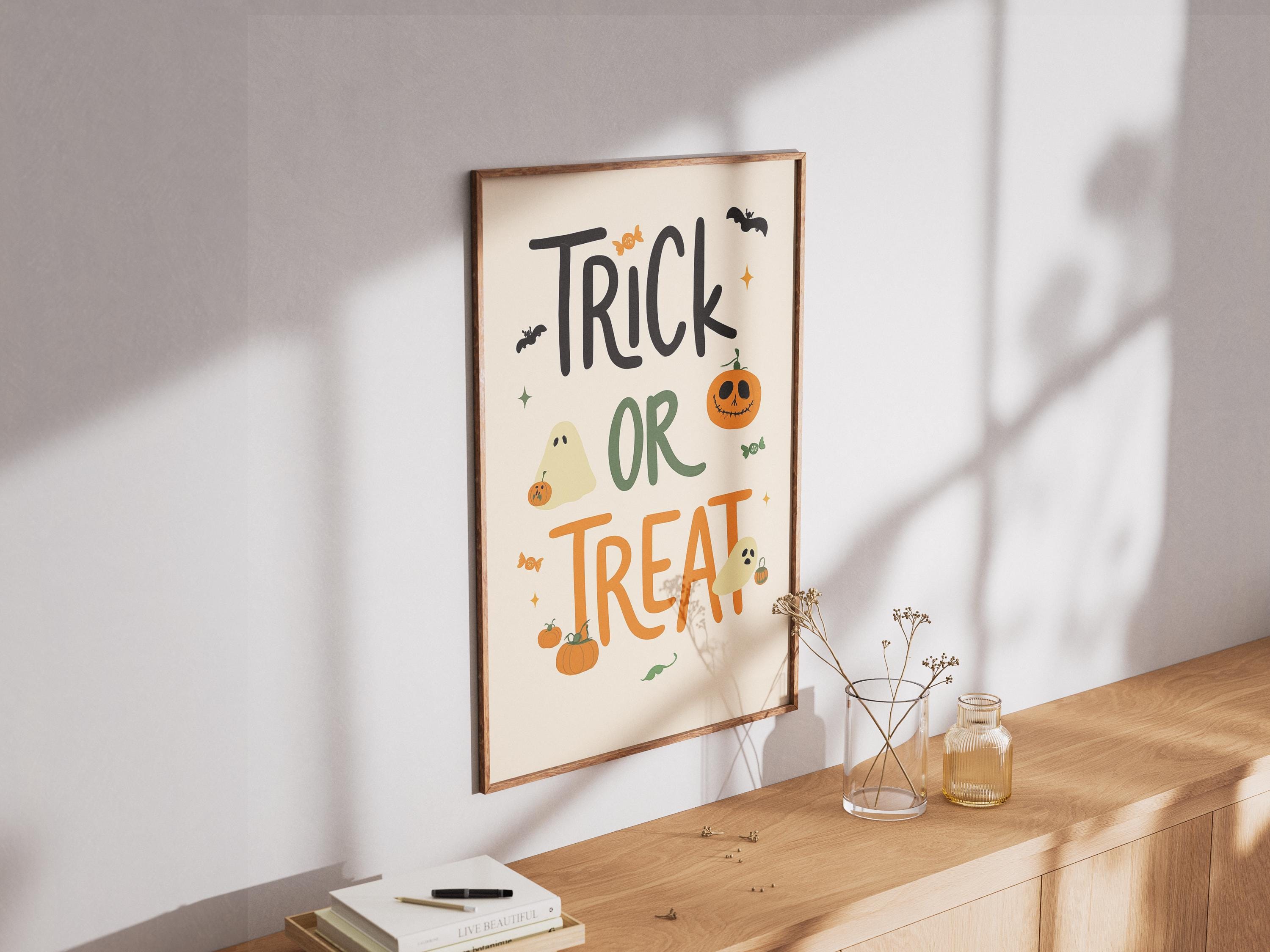 Trick or Treat Halloween Poster - , Bundle Pack