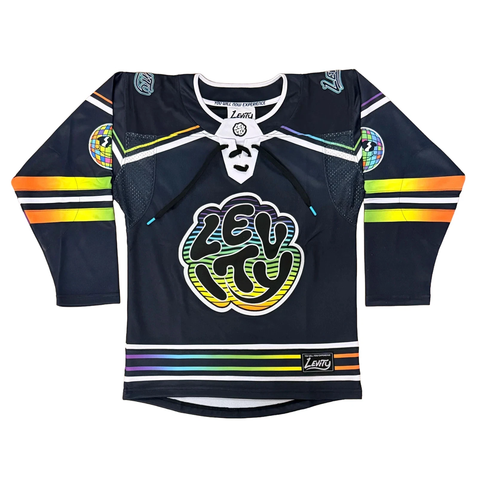 Levity Men's Lace Neck Hockey Jersey