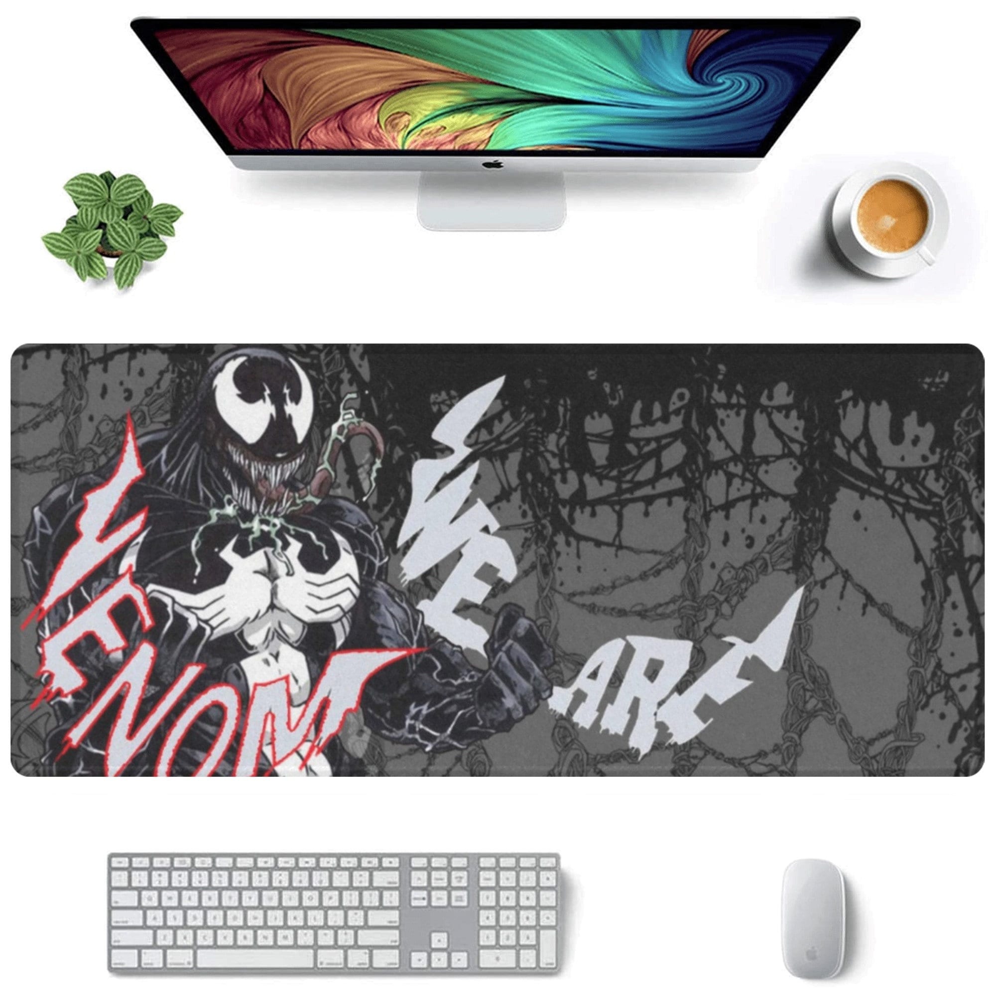 Venom Desk Mat Suitable for Gamers, Content Creators, and Others