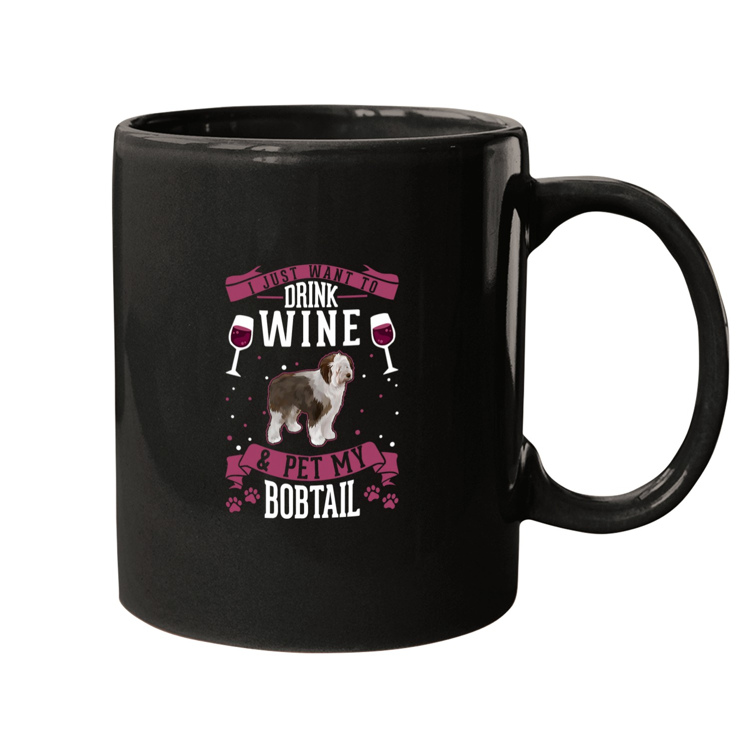 Bobtail And Wines 22 Mugs