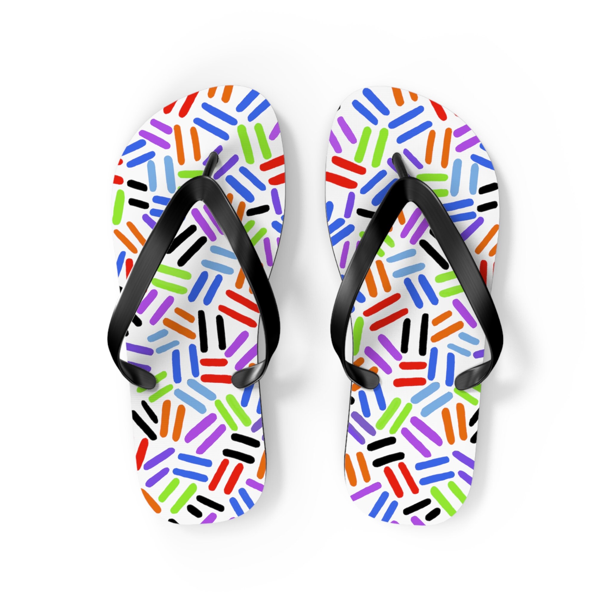 Equality Rainbow Flip Flops Vacation Swim Sandals Equal Rights Advocates Beach Flip Flops