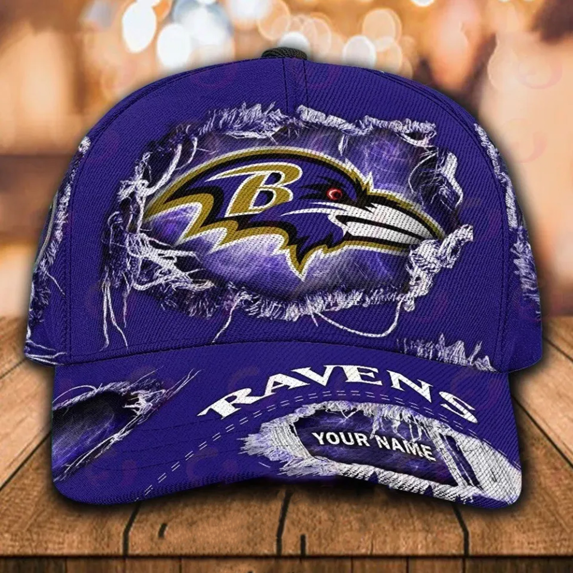 Personalized Baltimore Football Team Ravenss Sport Unisex Classic Cap Lover Gift