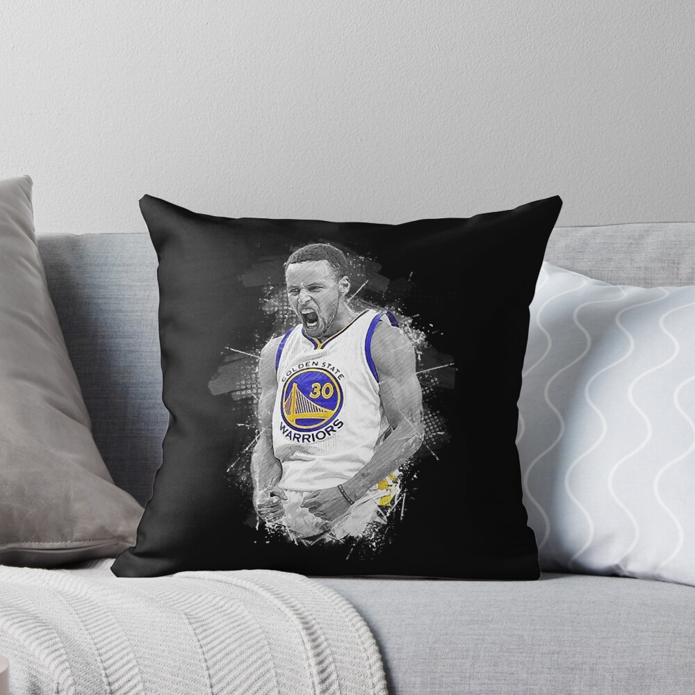 Stephen C.u.r.r.y Pillow, Basketball Gift, Gift for Fan