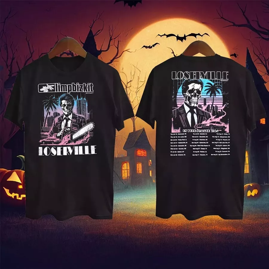 RARE !!! Limp Bizkit Loserville 2025 Merch Tour T-Shirt