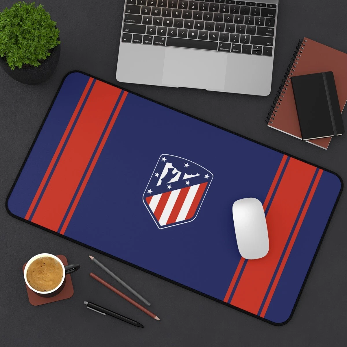 atletico madrid fc Desk Mat Laptop calcio mouse pad, Gamer Mousepad