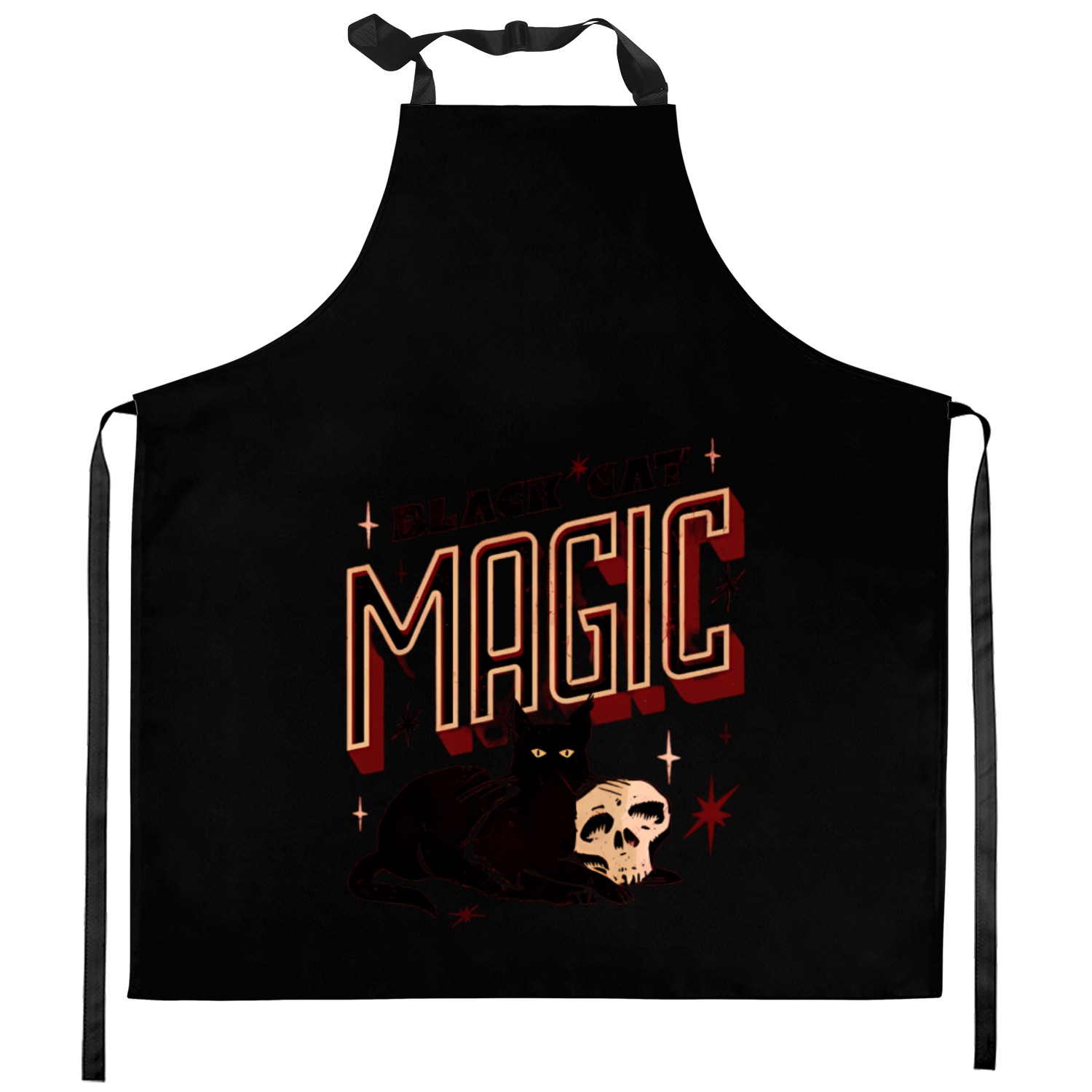 Cat's Spell Kitchen Aprons