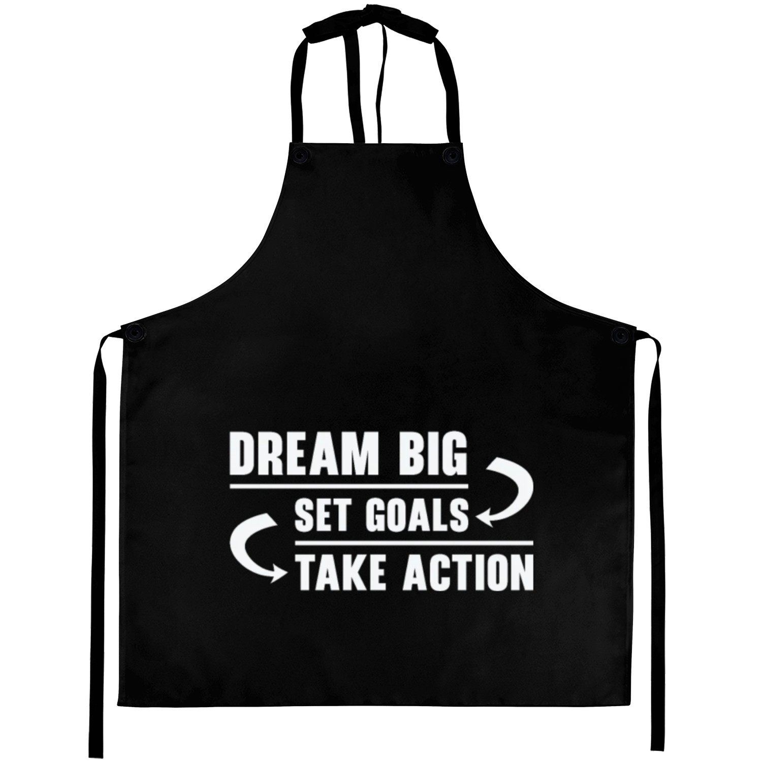 Goal Life Quotes Positive Message Motivational Aprons