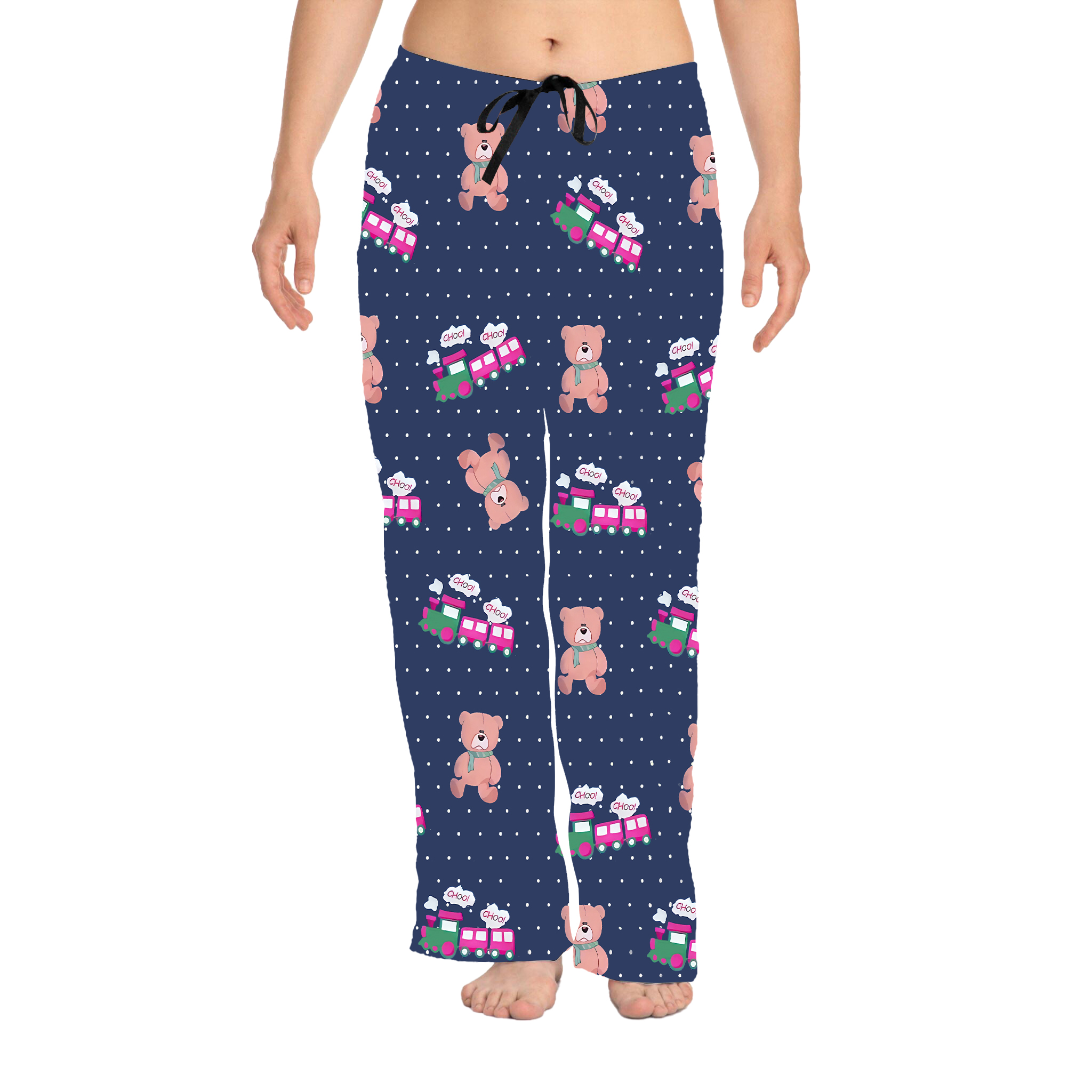 K-pop Demon Hunters Rumi's Bears and Choo-Choo Train Pajama Pants | Kpop Demon Hunters | Huntr/x Huntrix Rumi Mira Zoey Jinu