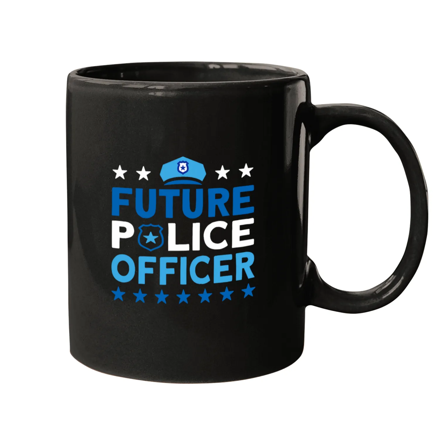 Future Police Officer 1 Mugs