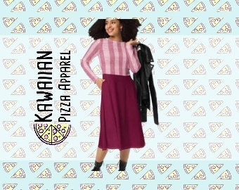 Edith Inspired All-over print long sleeve midi dress | Halloween | Cosplay | Women's Clothing