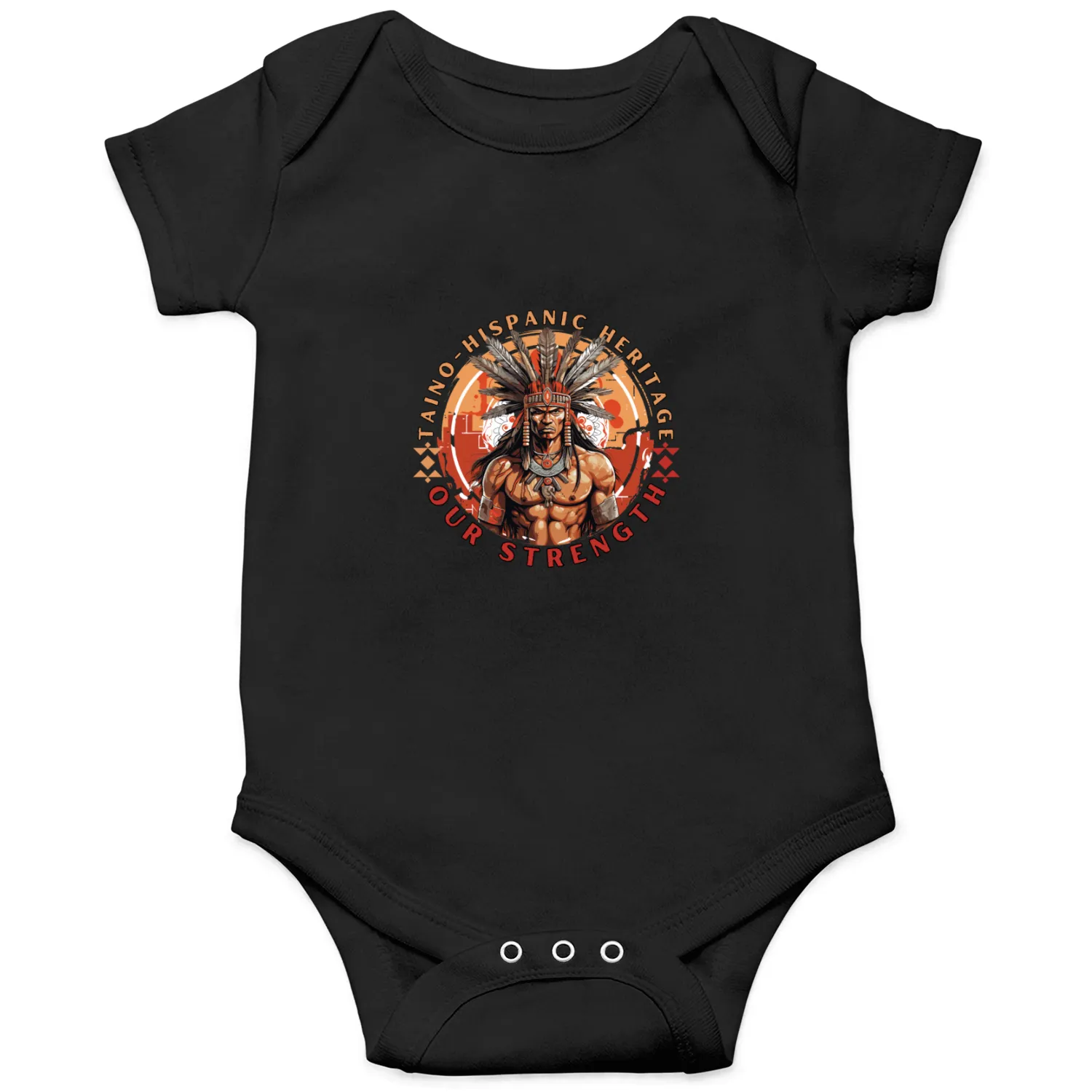 Taíno-Hispanic Heritage: Our Strength Onesies