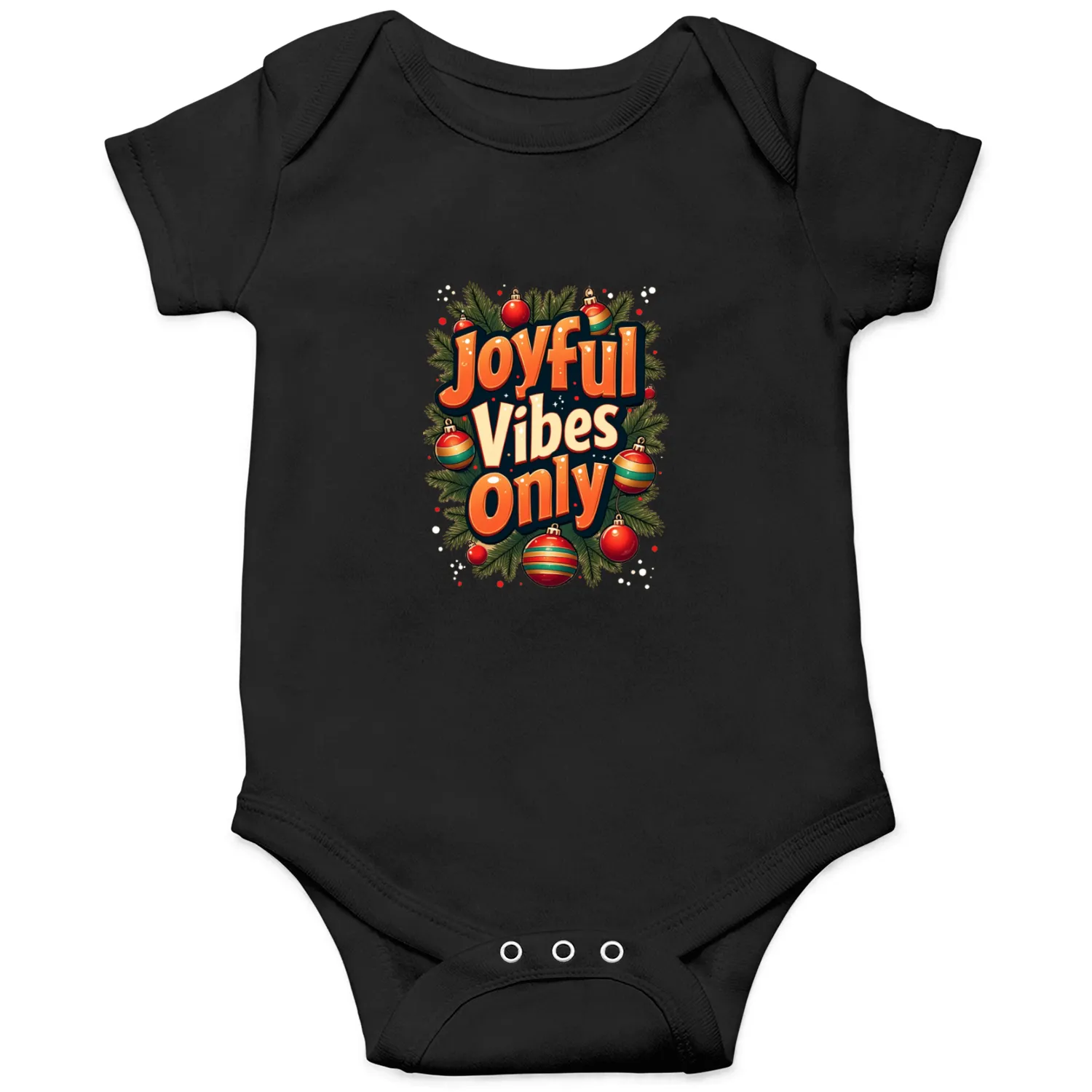 Festive Holiday Cheer Onesies Design