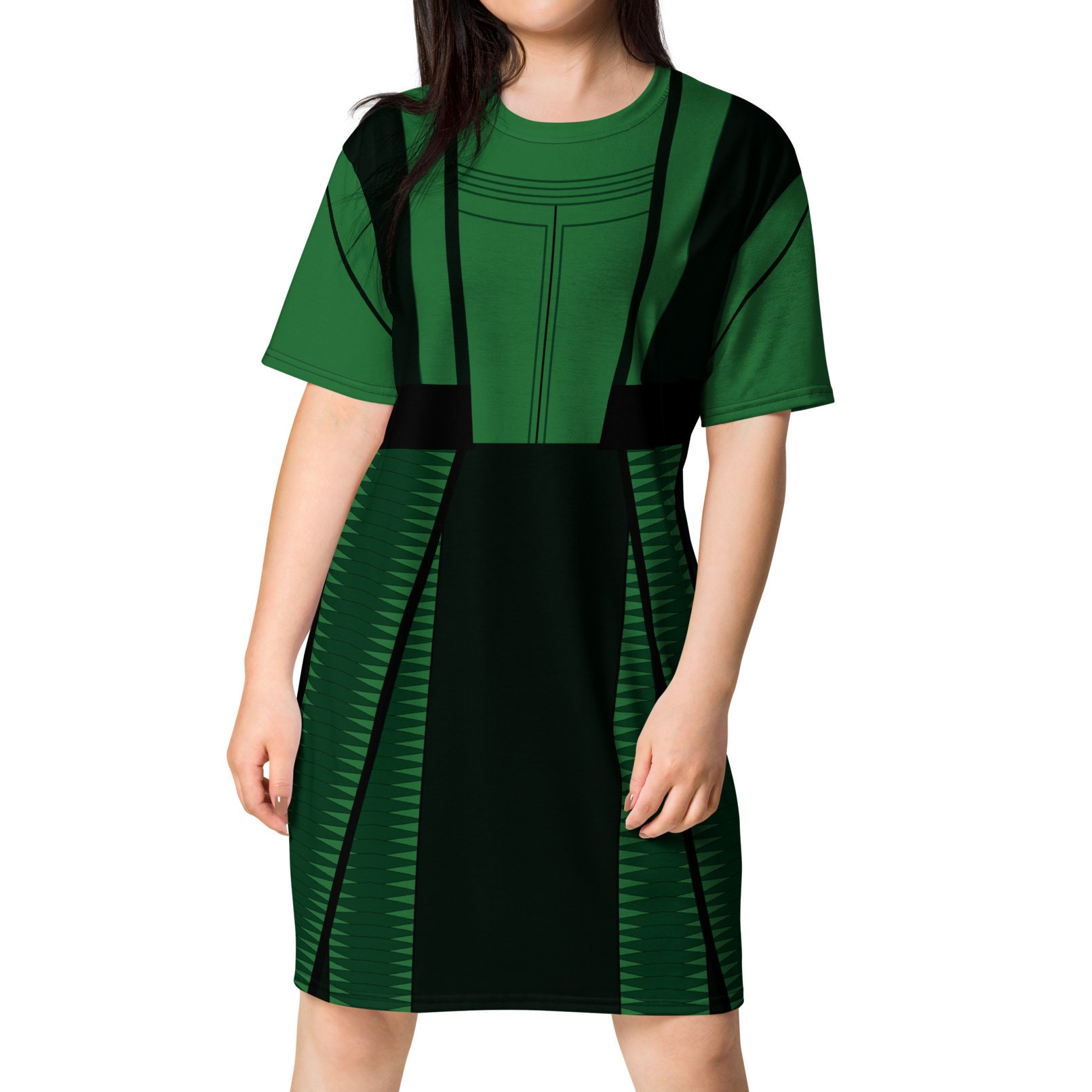 Mantis Costume T-shirt Dress | Halloween | Cosplay | Women's Clothing