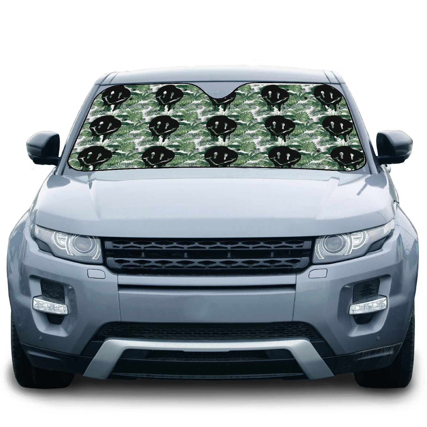 smile logo Car Sun Shades