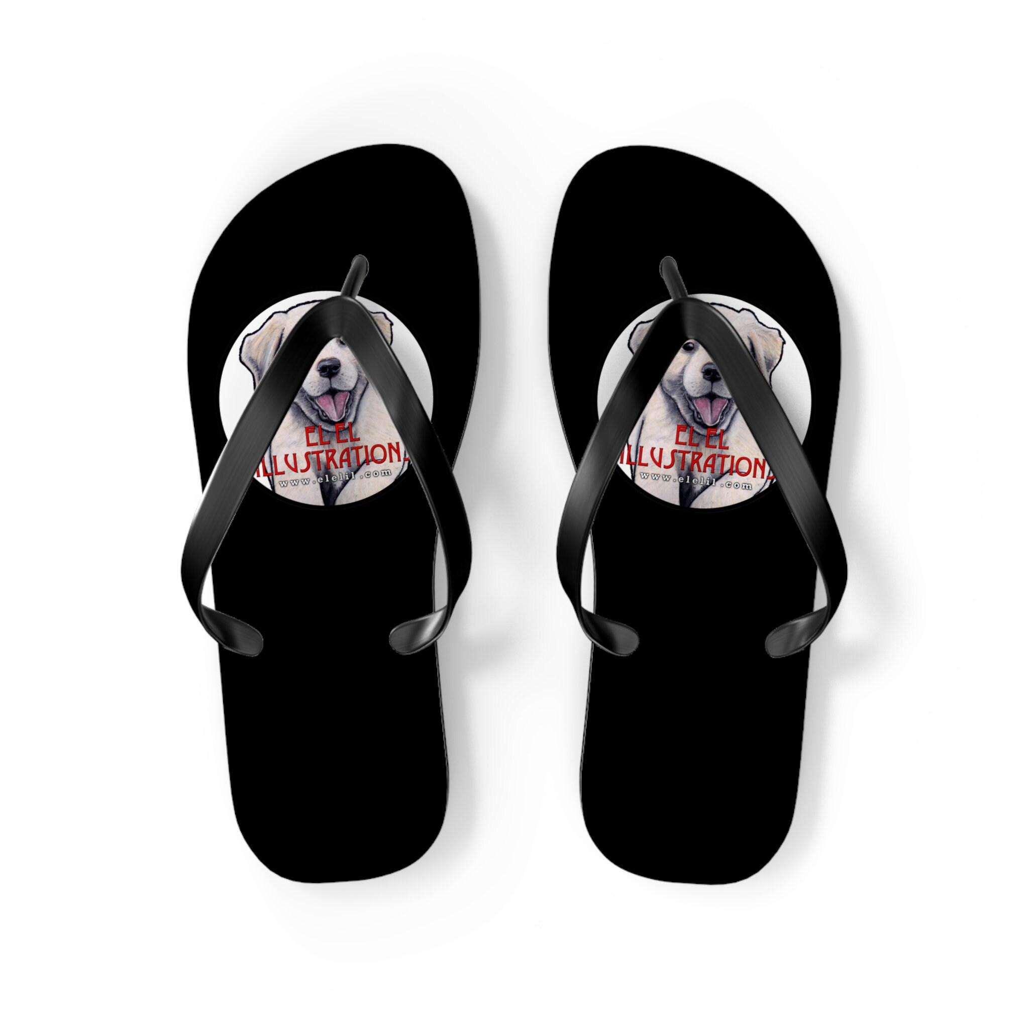 El El Illustrations Flip Flops