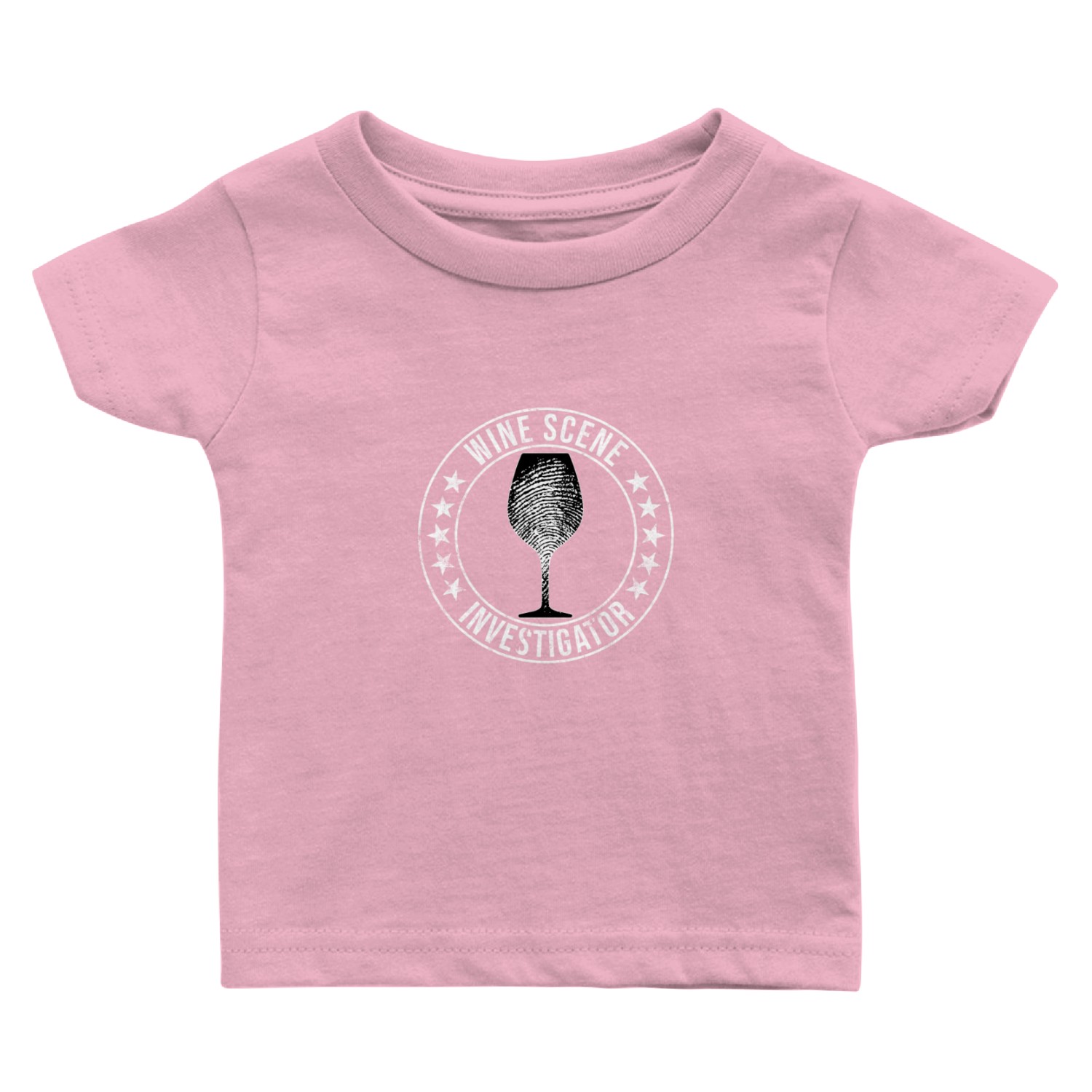 Wine Scene Investigator True Crime Lover Baby T Shirts