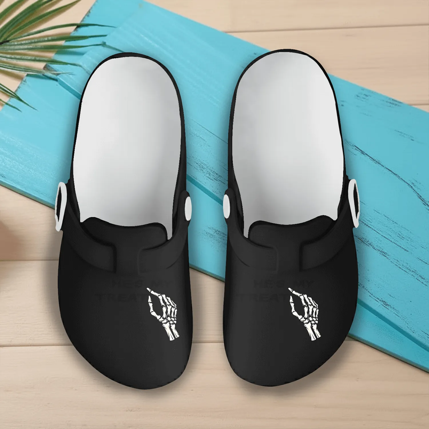 He s My Treat Slip On Clogs
