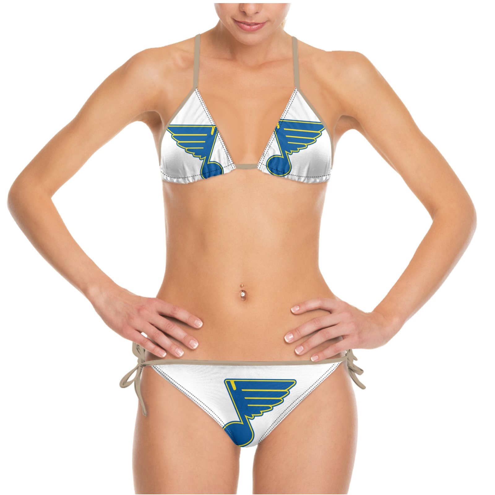 St. Louis Blues Summer Beach Women's Bikini Swimsuit