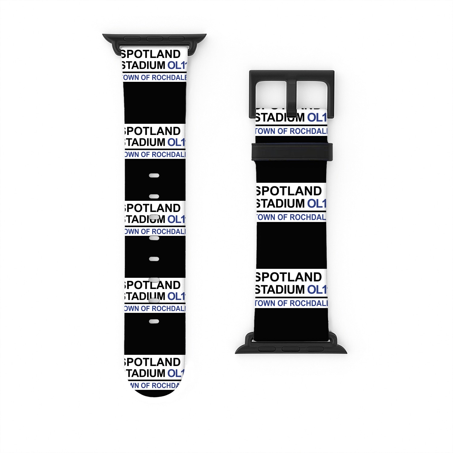 Rochdale Spotland Stadium Iconic Street Sign Watch Bands For Apple Watch