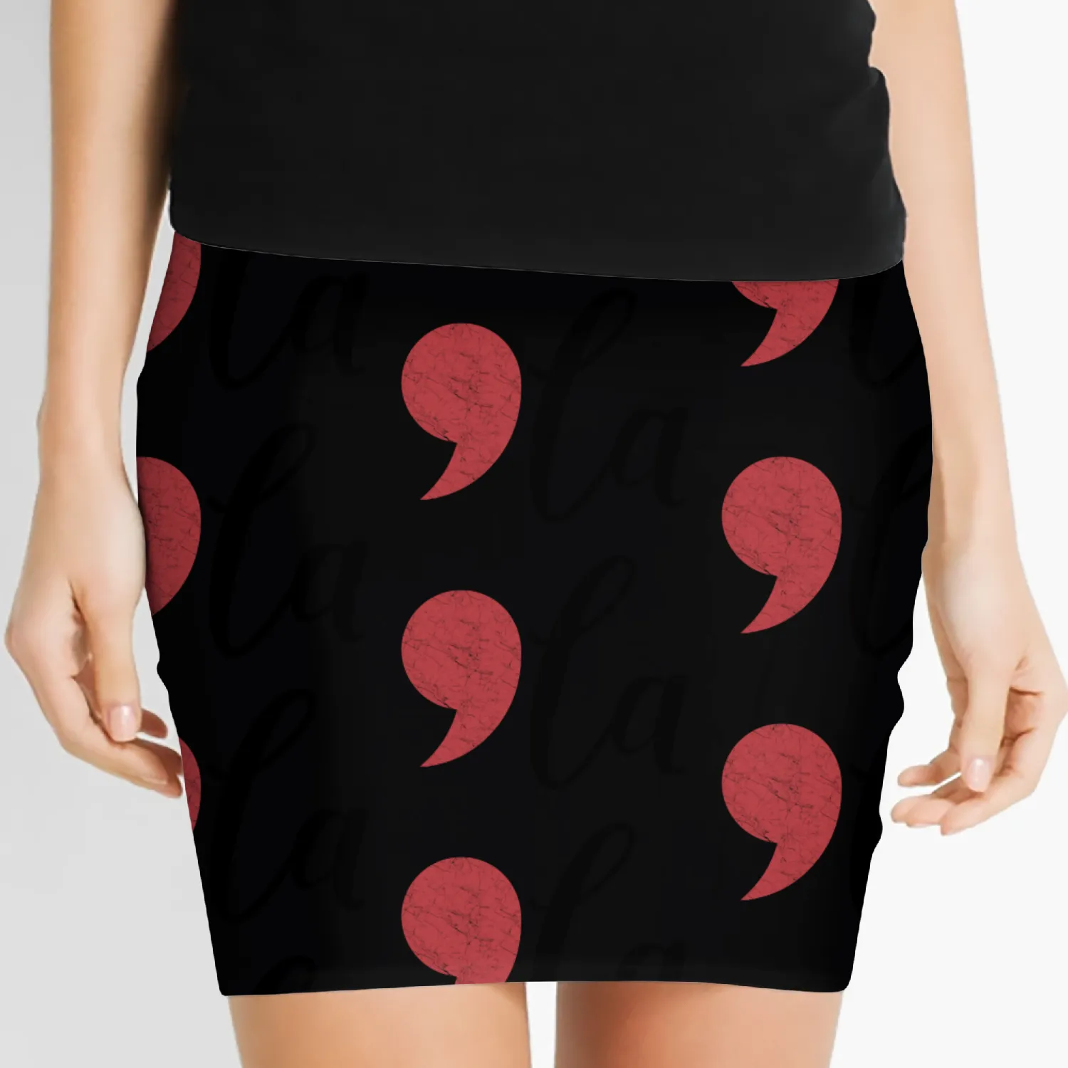 "comma-la" Kamala Harris for President 2024 Women's Mini Skirts