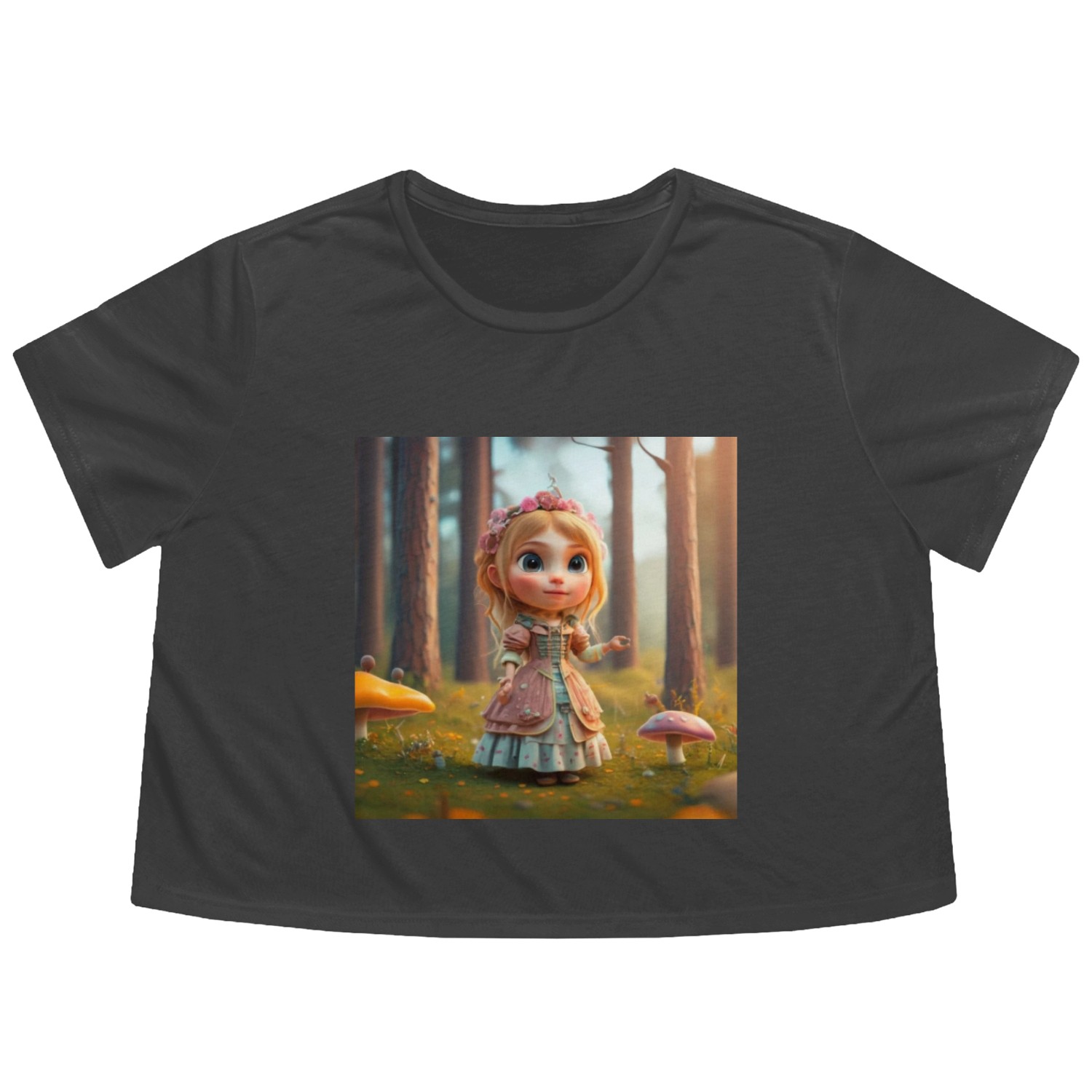 Sabine's Adventures in Dreamland Flowy Cropped Tees