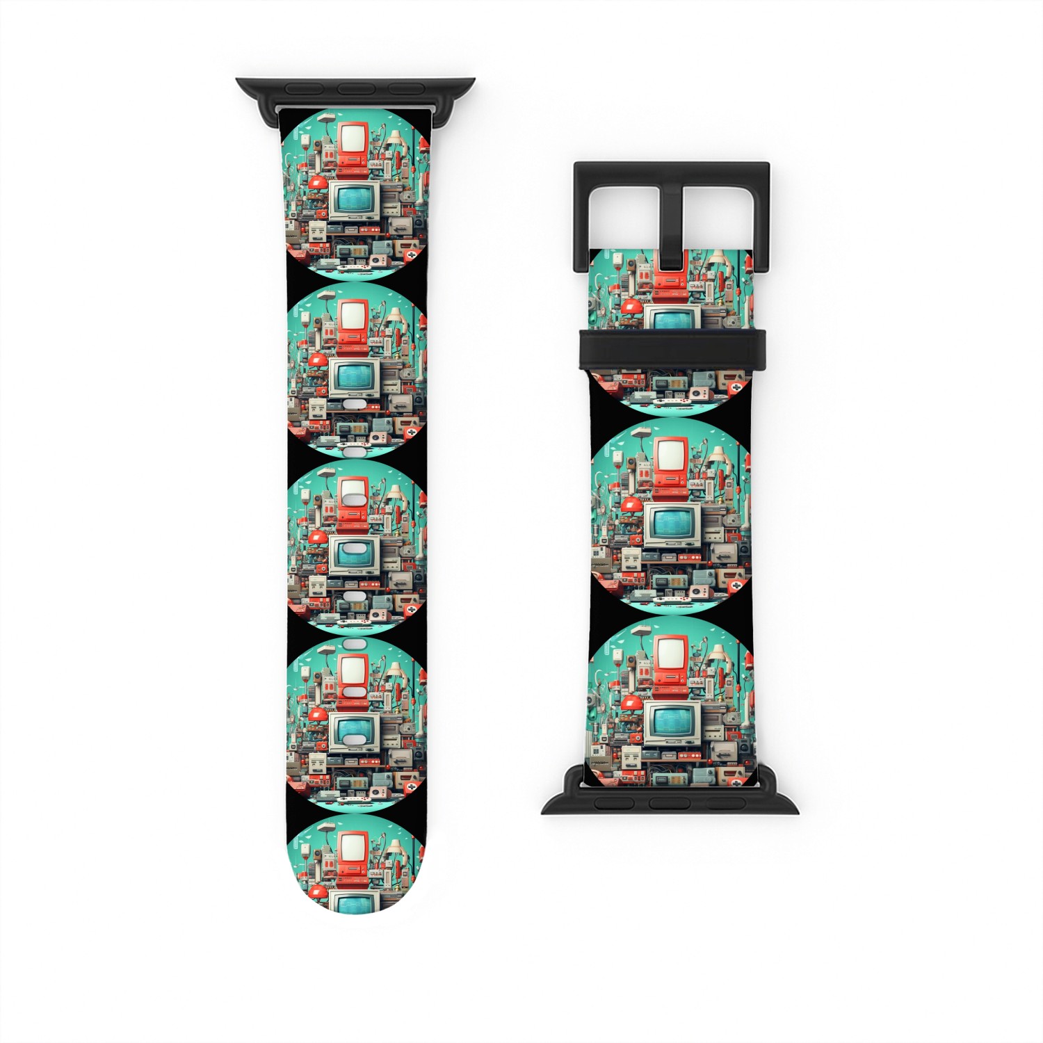 Retro Gaming Magic: Unleash the 8-Bit Nostalgia! Watch Bands For Apple Watch