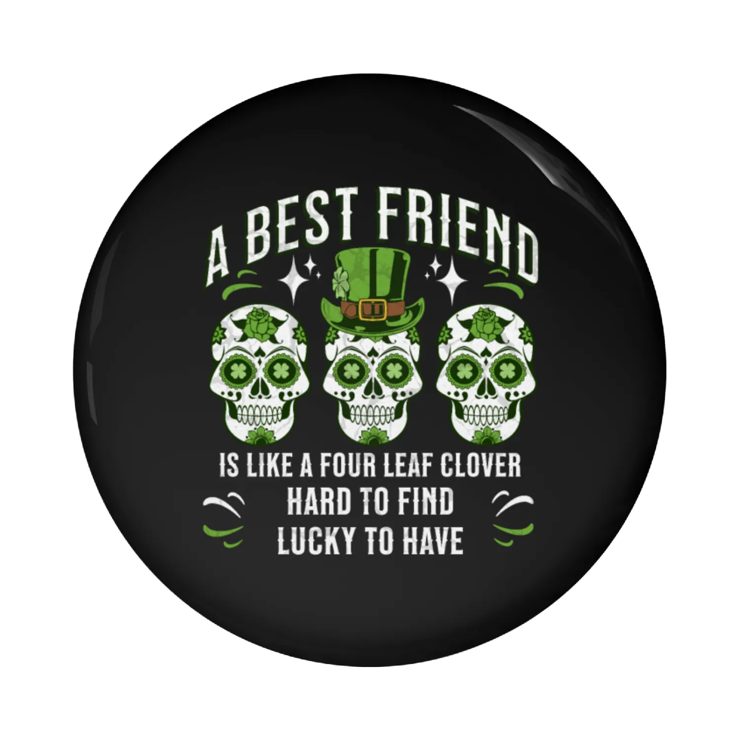 Irish day Only, Irish Pin Buttons