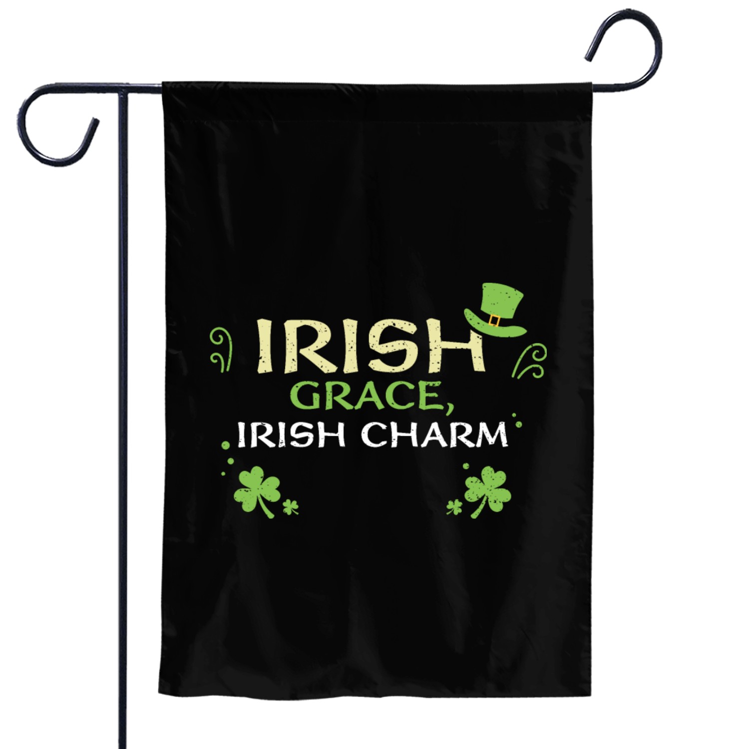 Irish grace, Irish charm Garden Flags