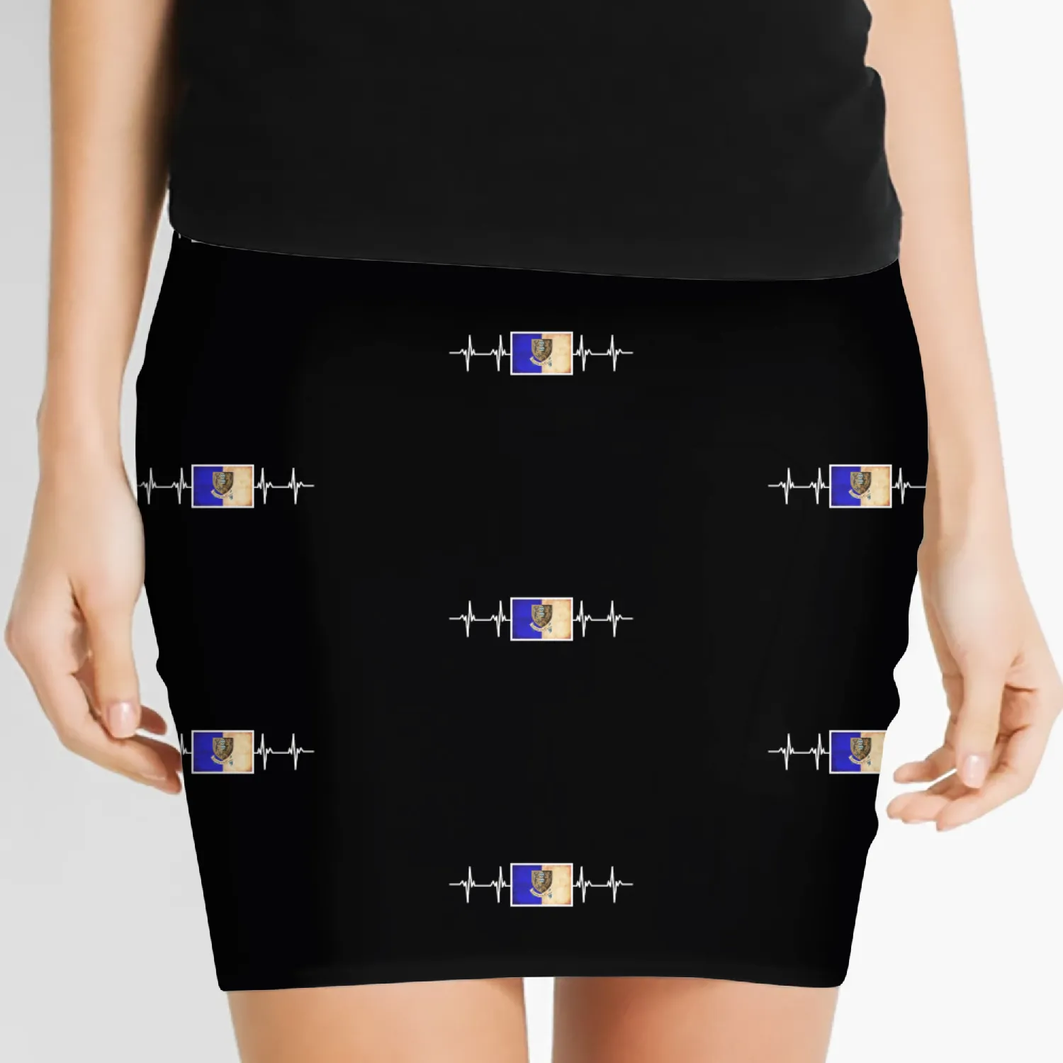 Irish Ireland Cavan Flag Women's Mini Skirts