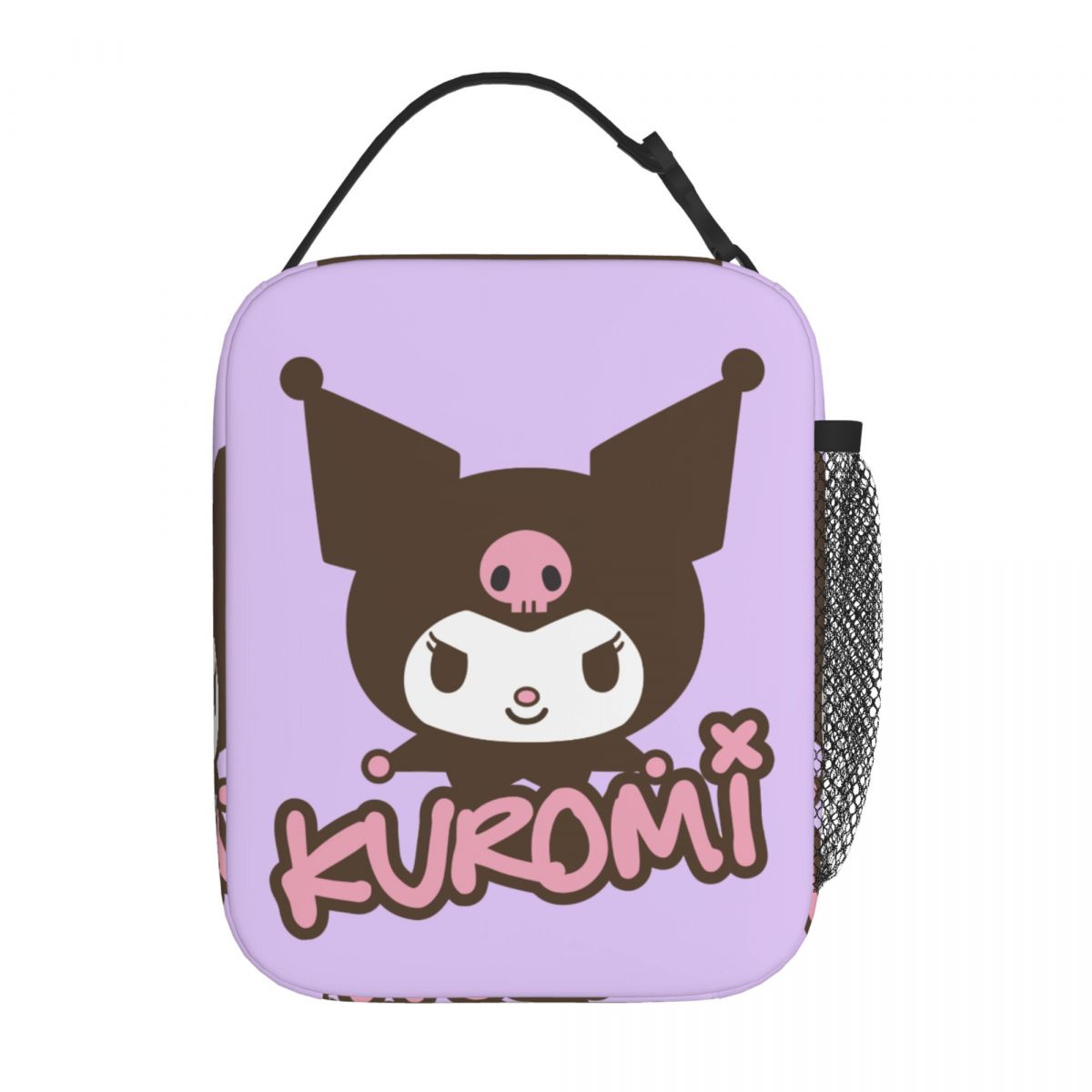 Kawaii Kuromi Cartoon Insulated Lunch Bag
