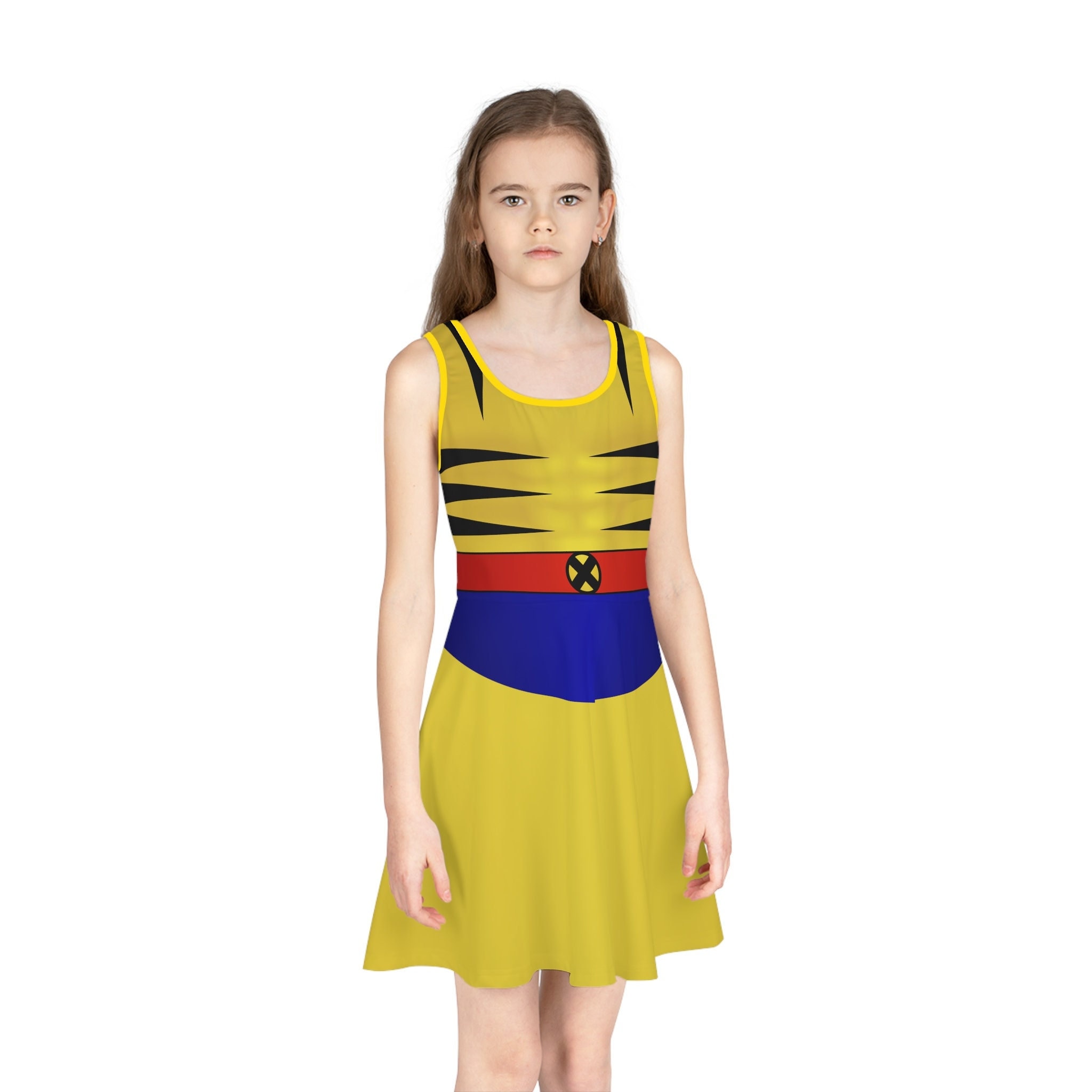 Canadian Wolf Hero Women's Skater Dress