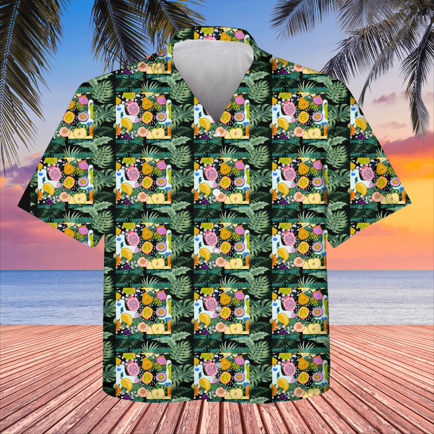 Fruit pettern Kids Hawaiians