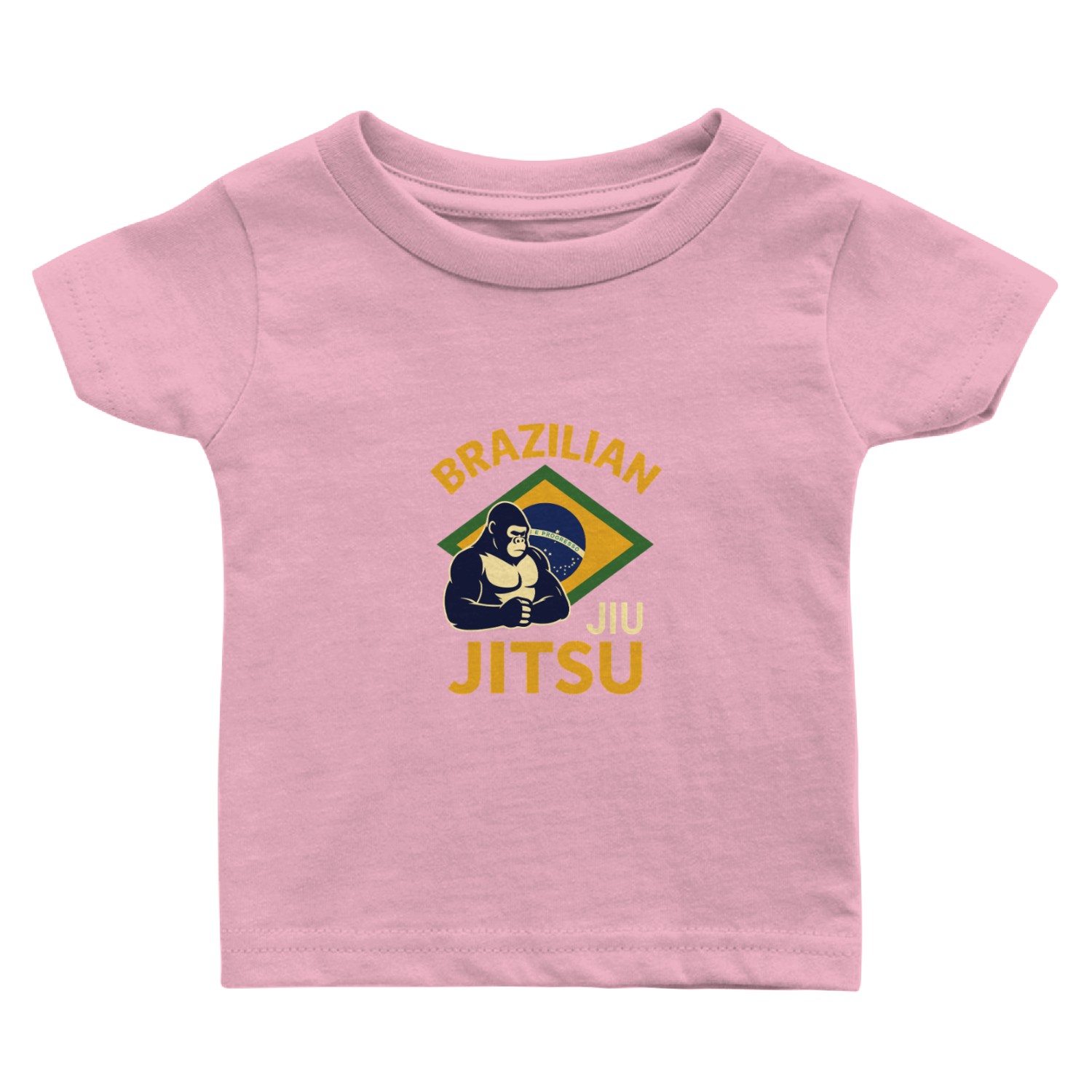 Brazilian Jiu Jitsu Gorilla Baby T Shirts
