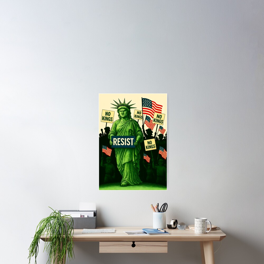 Protest Poster - No Kings Day Poster