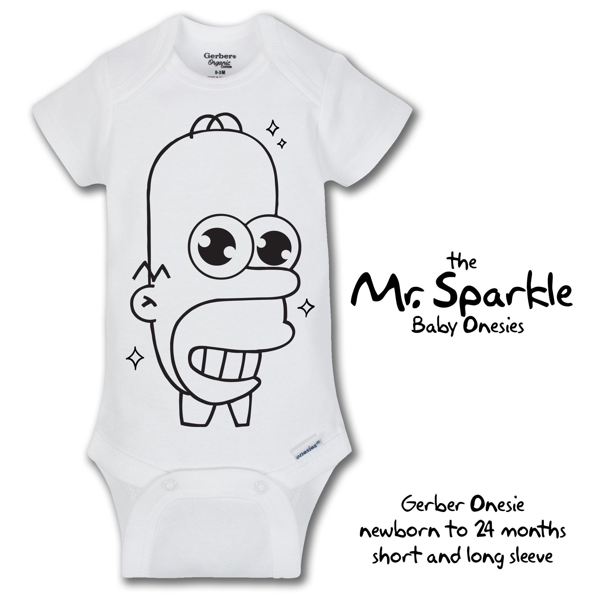 The Simpsons Baby Onesie
