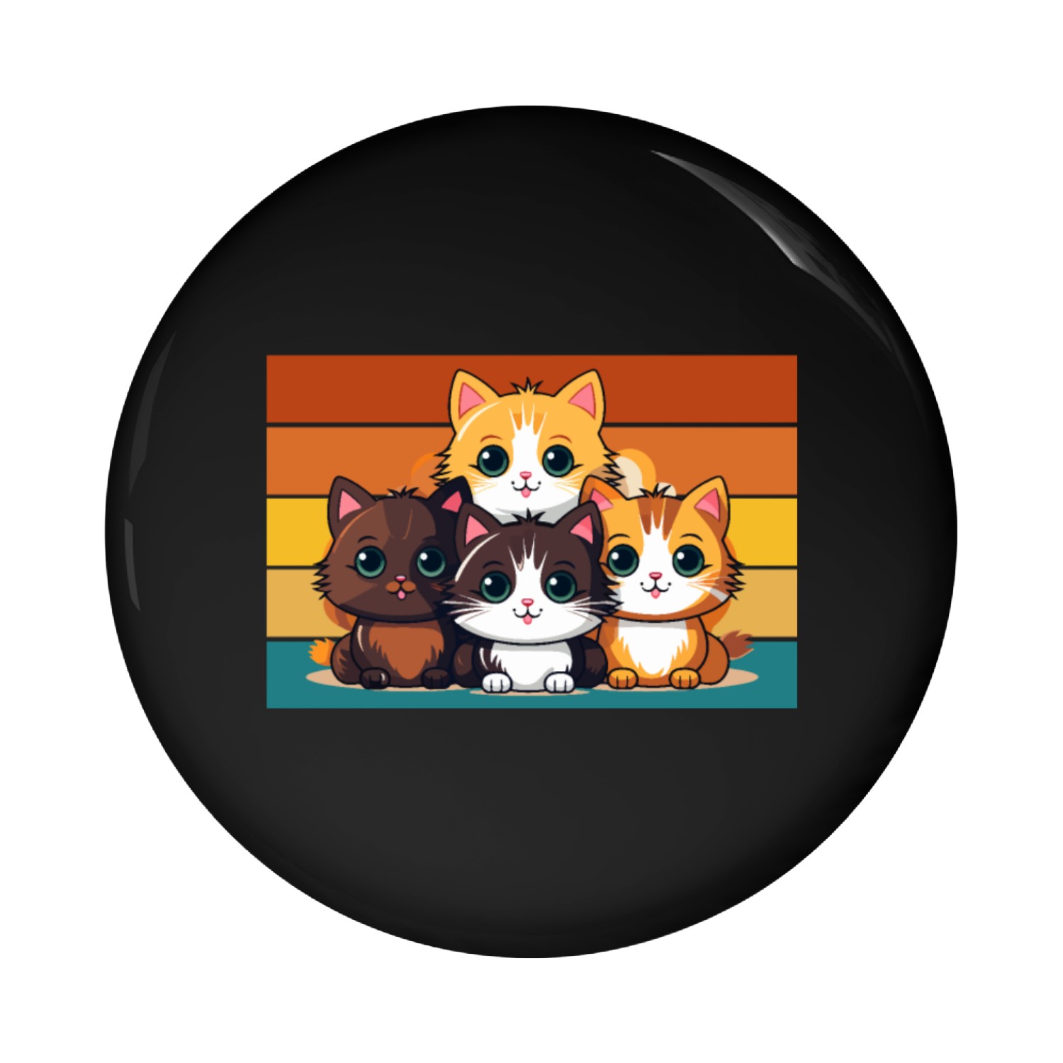 Cats Pin Buttons