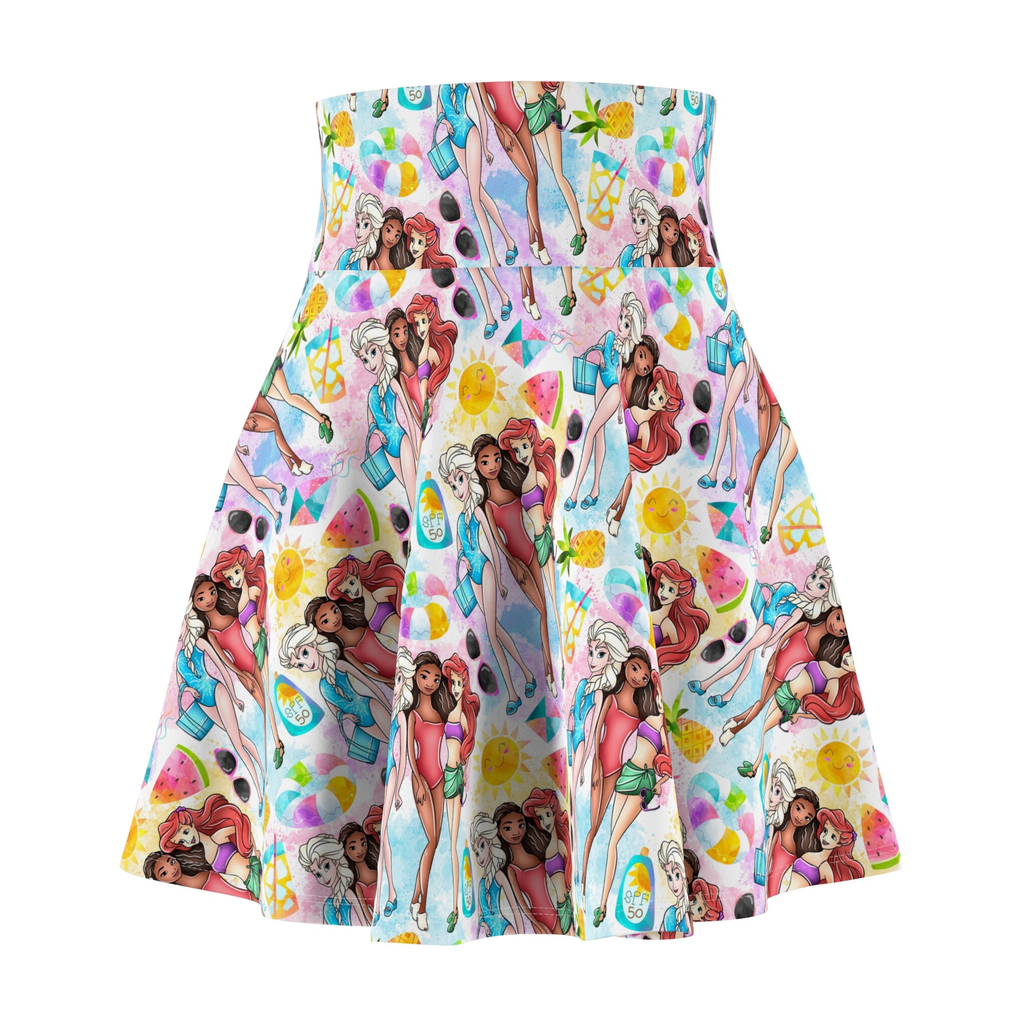 Princess Summer Women's Skater Skirt