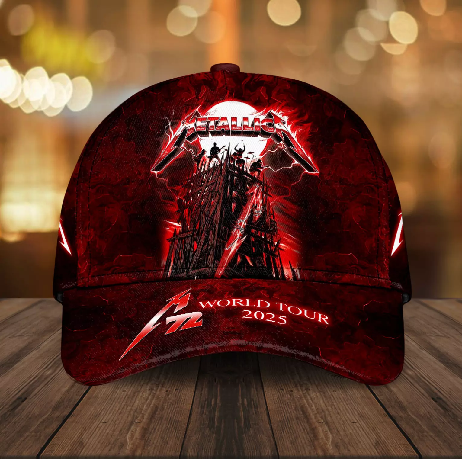 Me-Tallica Band World Tour 2025 Classic Cap For Fans