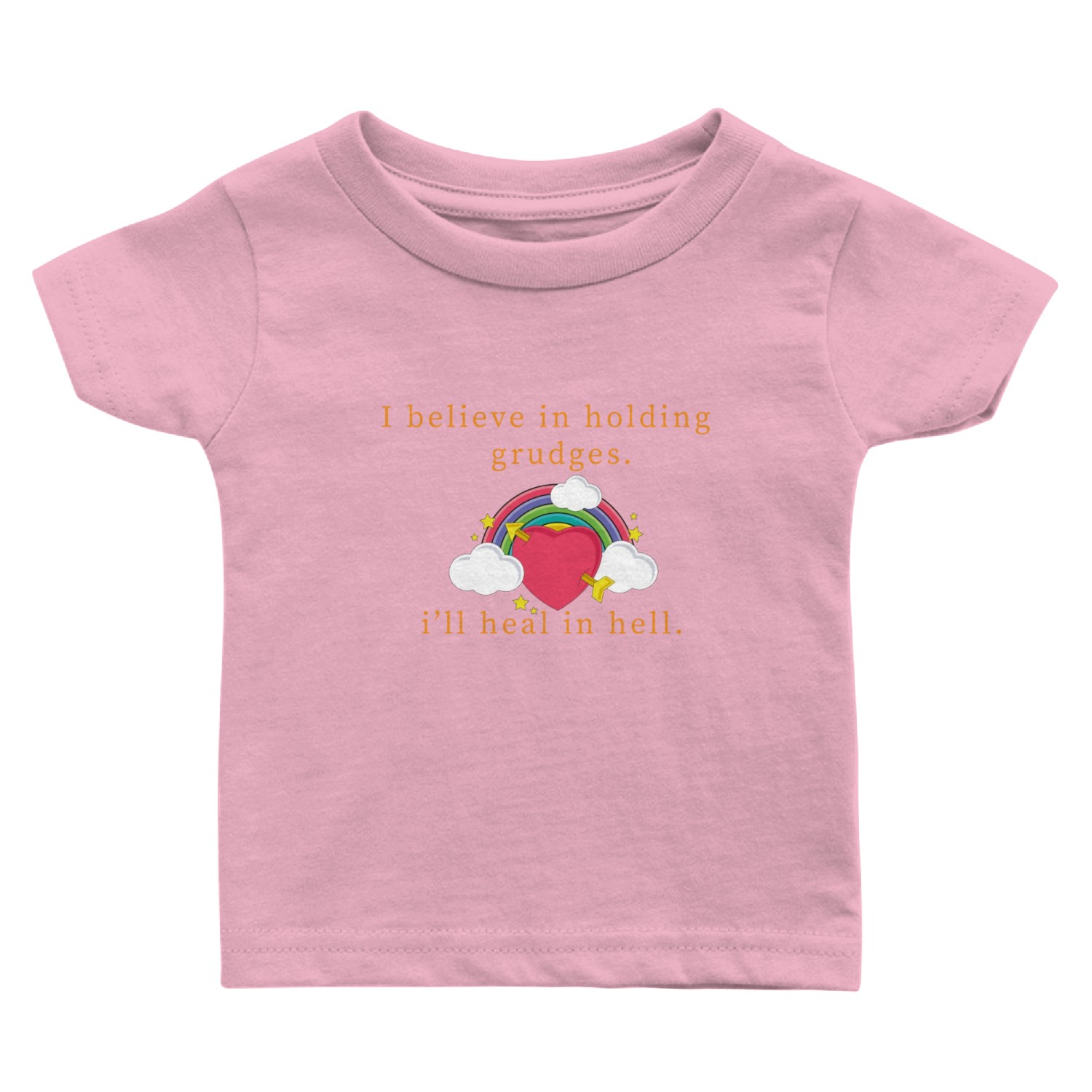 i ll heal in hell Baby T Shirts