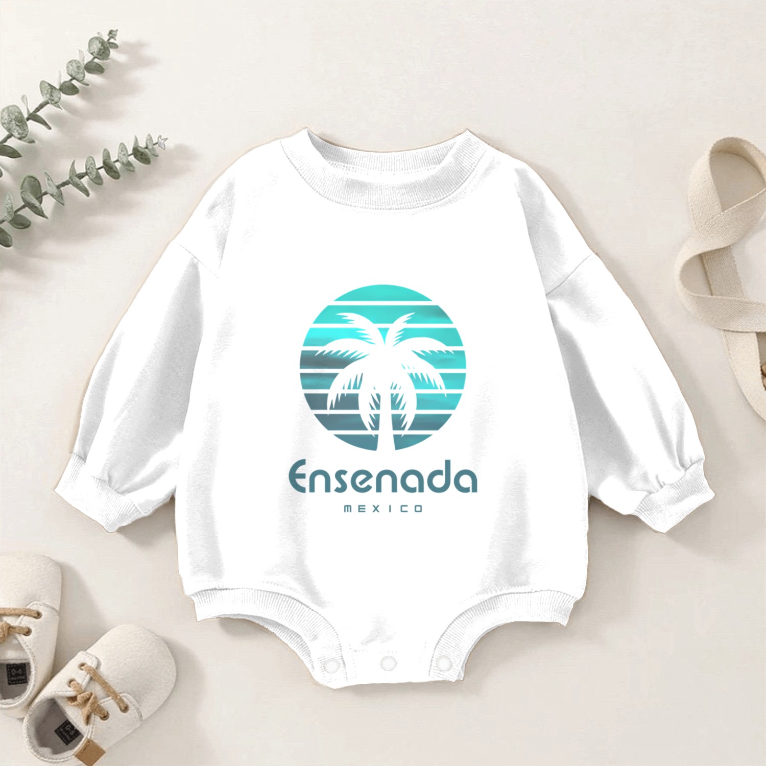 Ensenada Mexico Baby Romper Sweatshirts